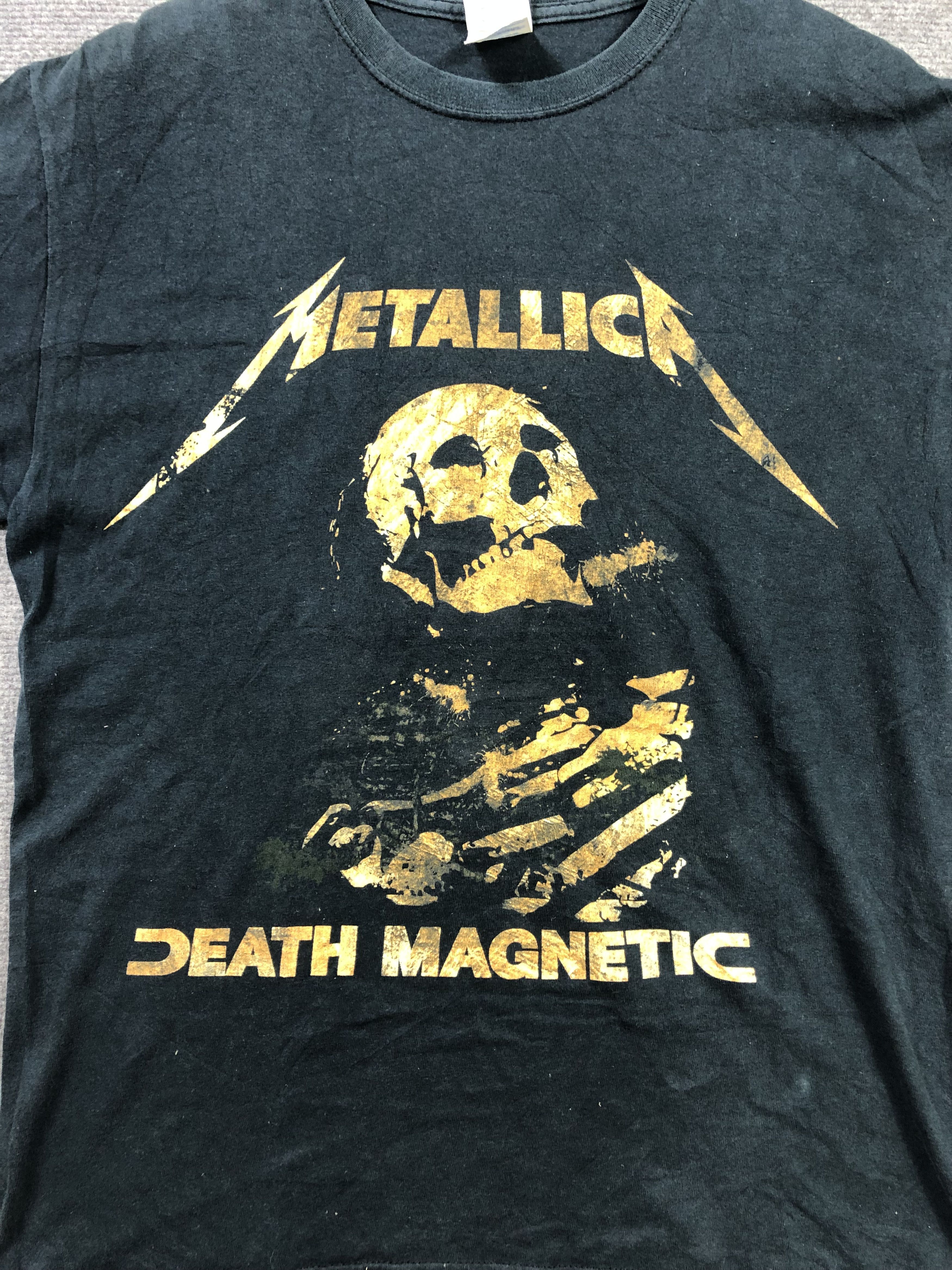 Band Tees Metallica Death Magnetic Tour Size US M / EU 48-50 / 2 - 2 Thumbnail