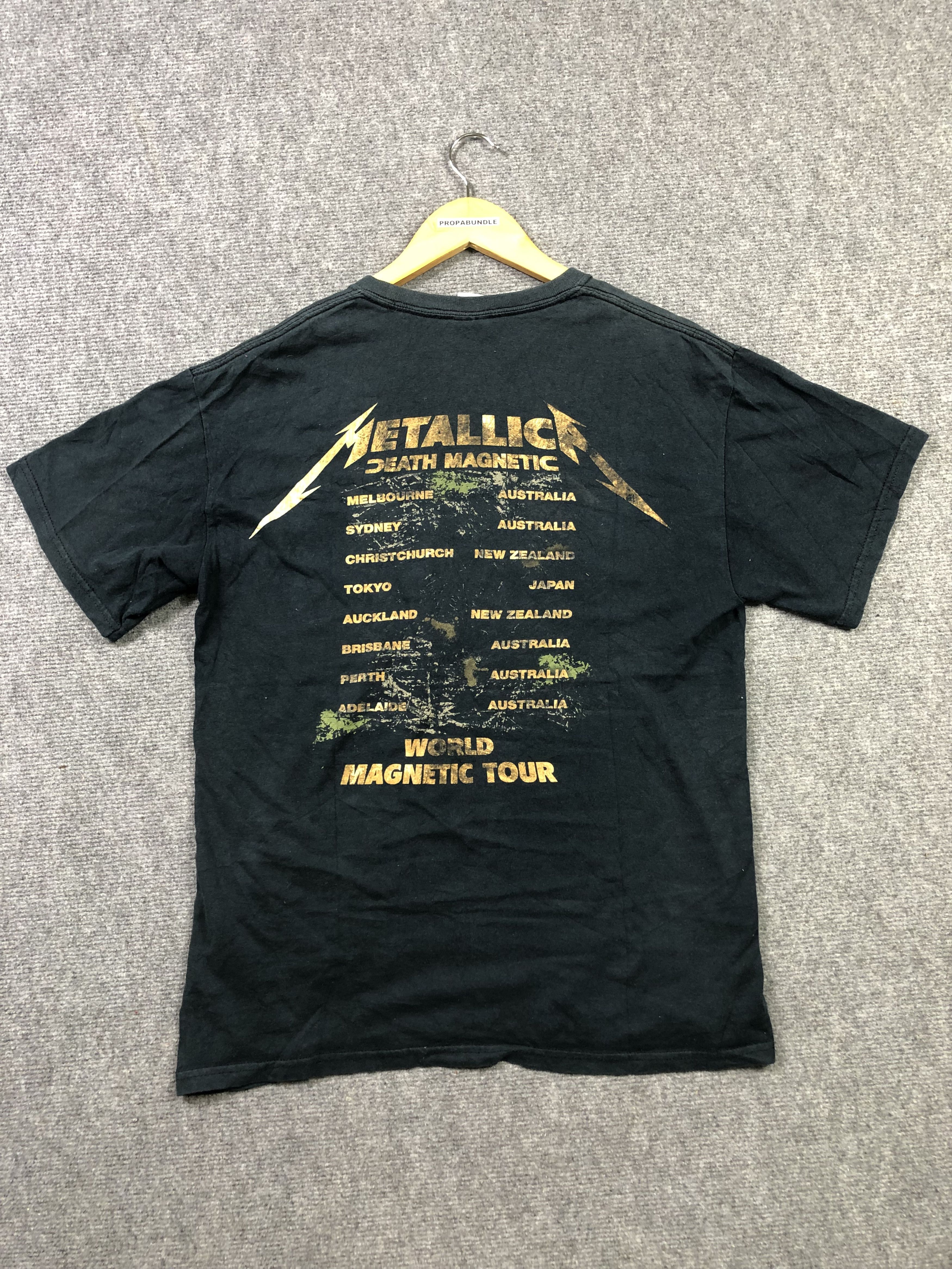Band Tees Metallica Death Magnetic Tour Size US M / EU 48-50 / 2 - 7 Thumbnail