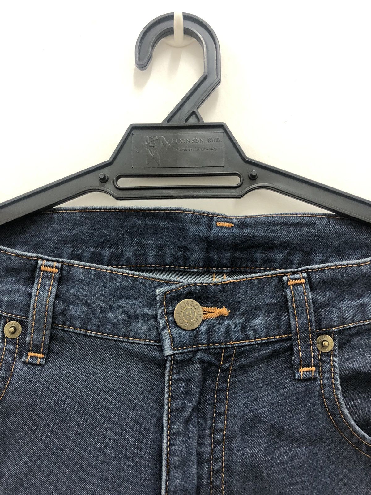 Kenzo Vintage KENZO JEANS Floral Embroidered Japan Denim Pant Size US 30 / EU 46 - 7 Thumbnail