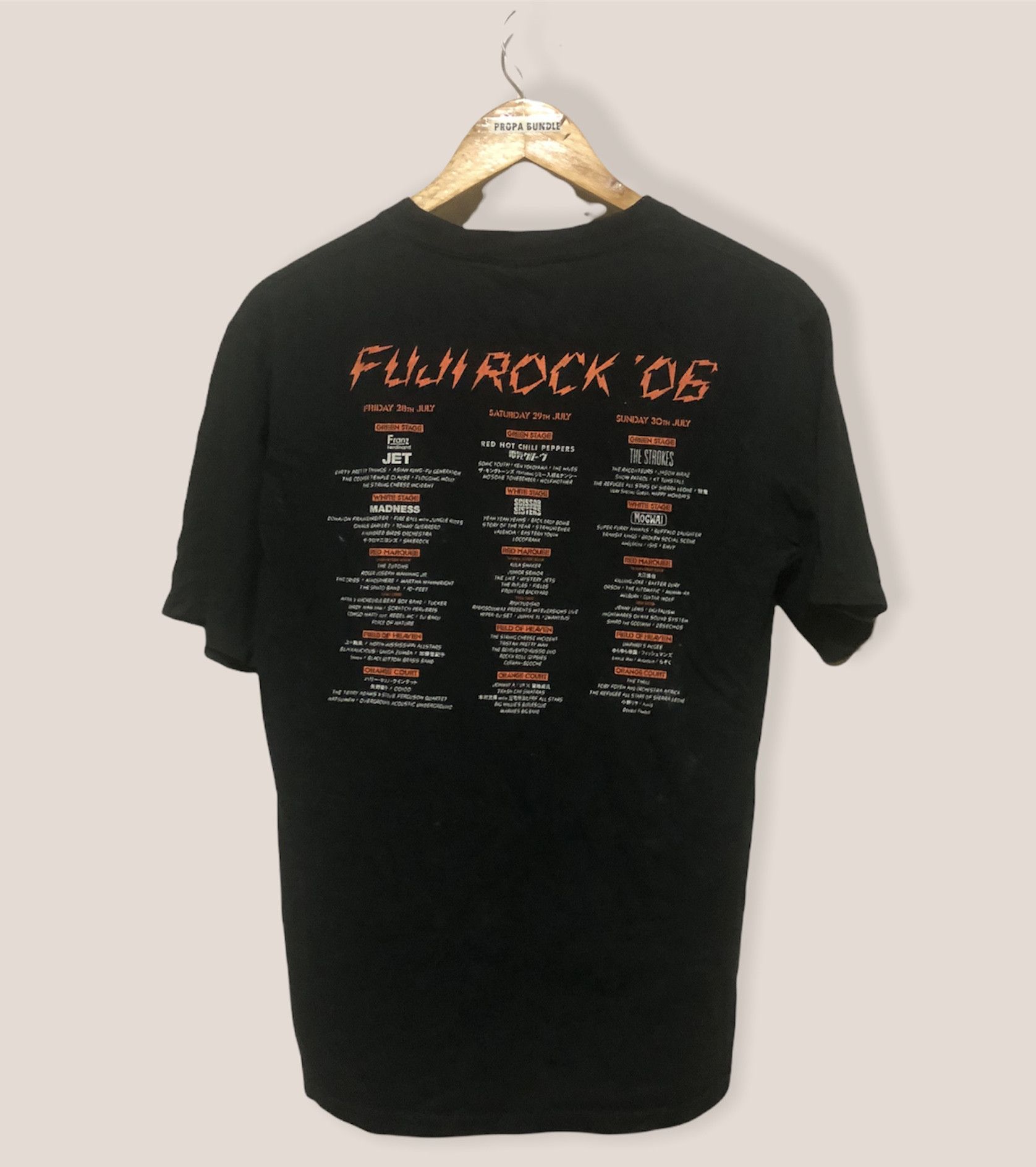Band Tees Vintage Fuji Rock Festival Naked Girl Tshirt Size US S / EU 44-46 / 1 - 5 Thumbnail