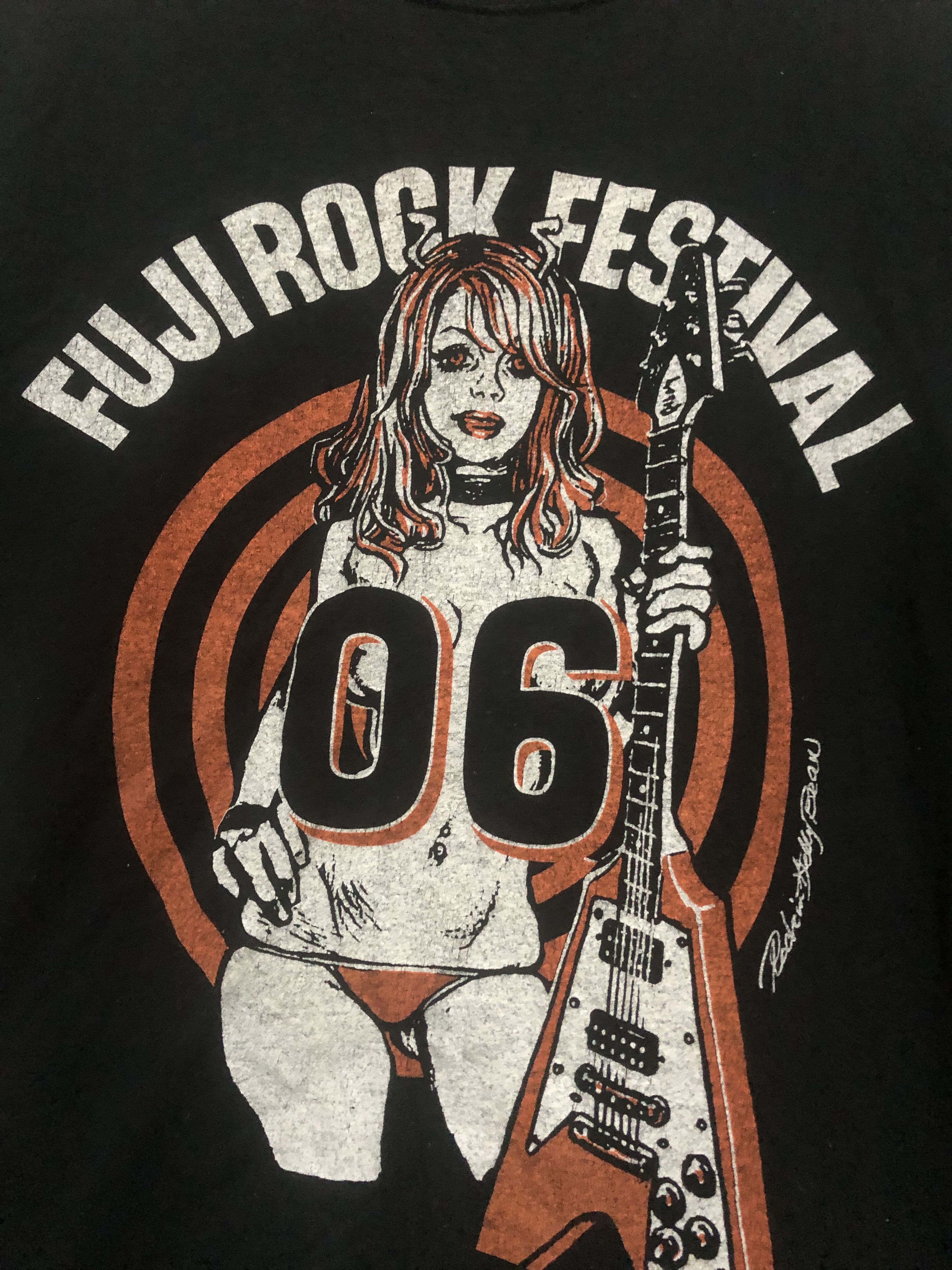 Band Tees Vintage Fuji Rock Festival Naked Girl Tshirt Size US S / EU 44-46 / 1 - 3 Thumbnail