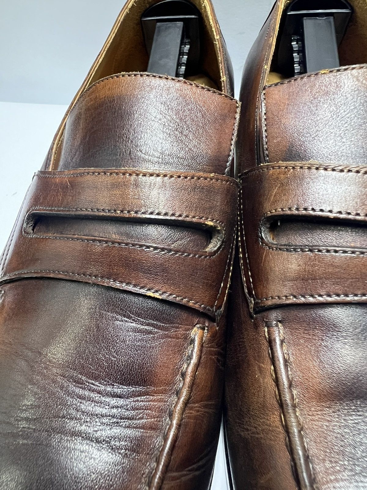 Berluti Berluti - Andy Demesure Leather Loafer Size US 8.5 / EU 41-42 - 10 Thumbnail