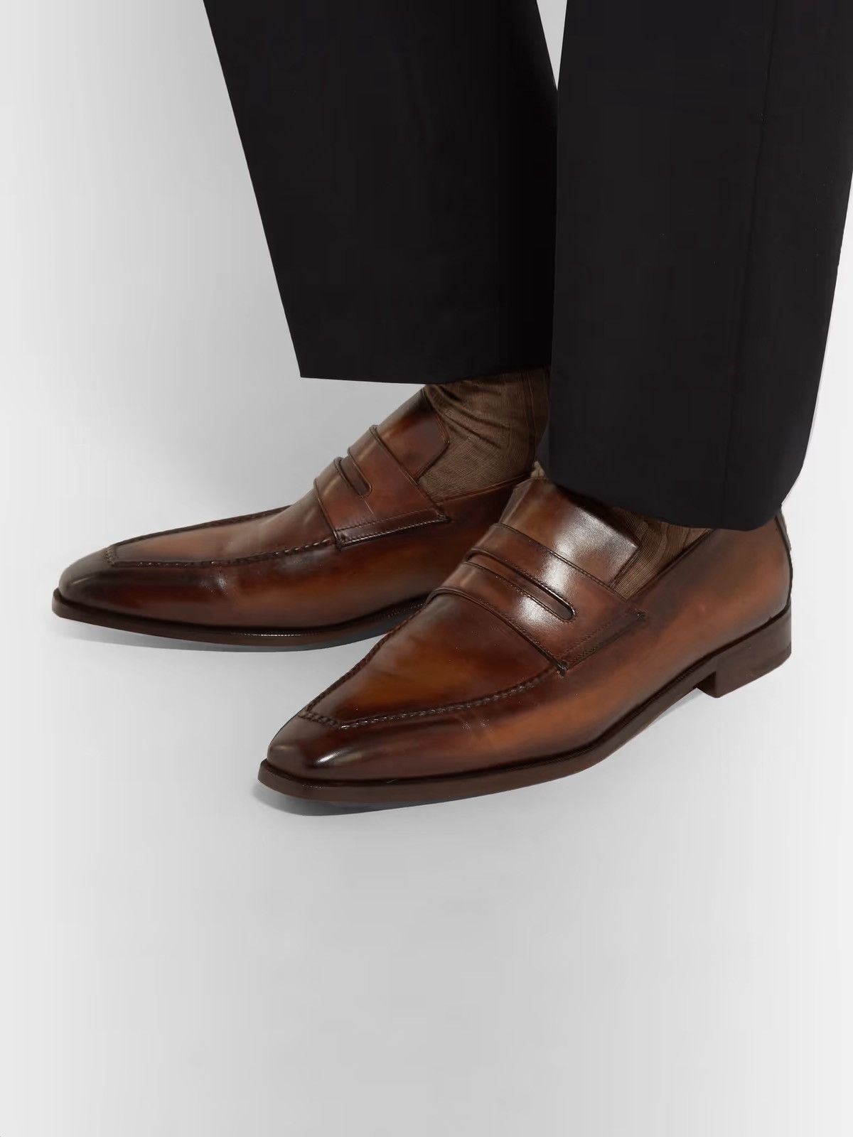Berluti Berluti - Andy Demesure Leather Loafer Size US 8.5 / EU 41-42 - 19 Thumbnail