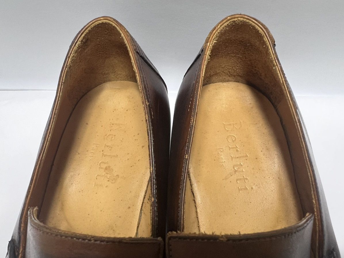 Berluti Berluti - Andy Demesure Leather Loafer Size US 8.5 / EU 41-42 - 14 Thumbnail