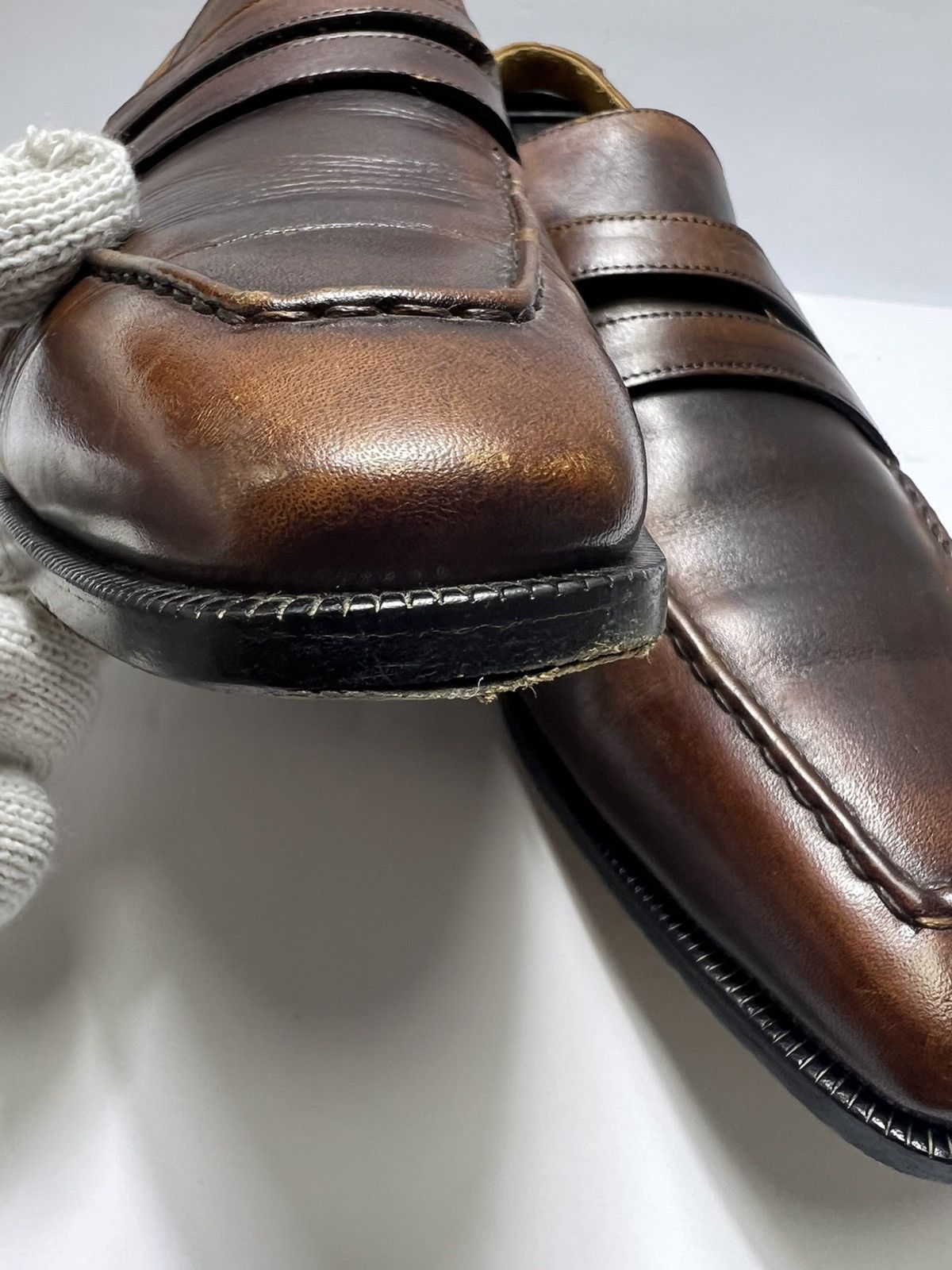 Berluti Berluti - Andy Demesure Leather Loafer Size US 8.5 / EU 41-42 - 12 Thumbnail