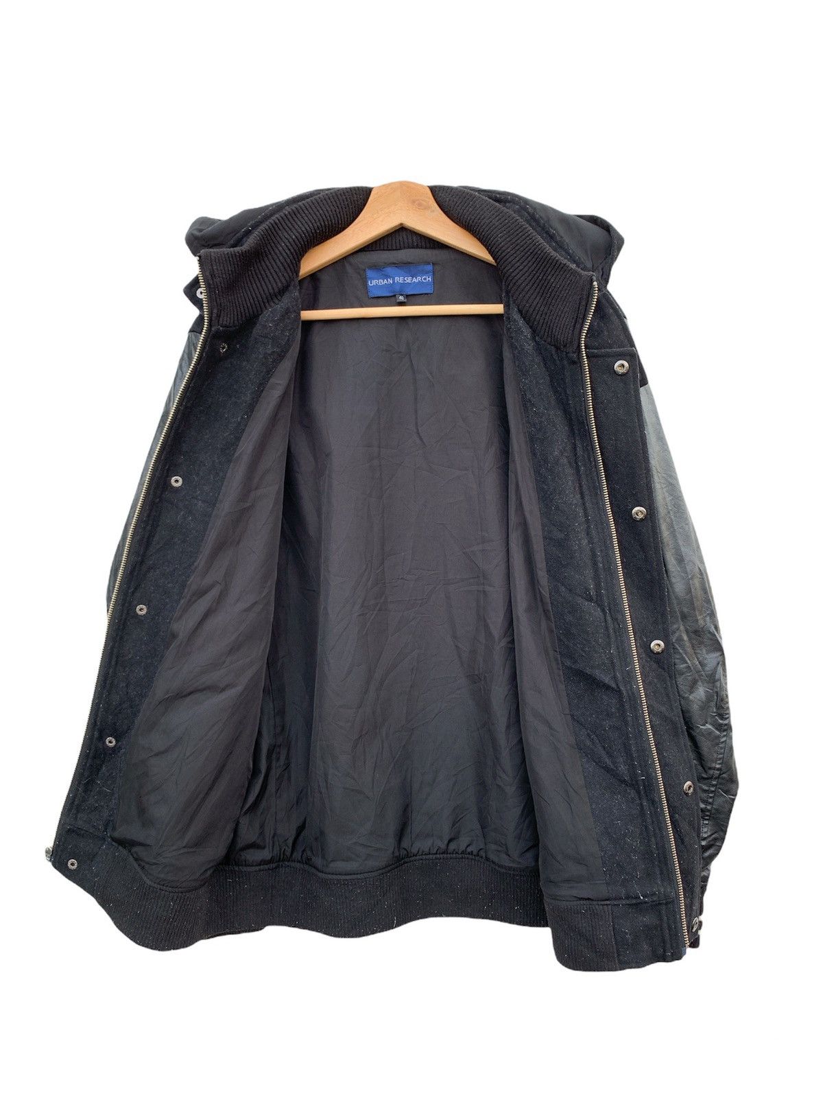 Japanese Brand × URBAN RESEARCH DOORS Japanese Brand Varsity Urban Rerearch Bomber Jacket Hoodie Size US XXS / EU 40 - 7 Thumbnail