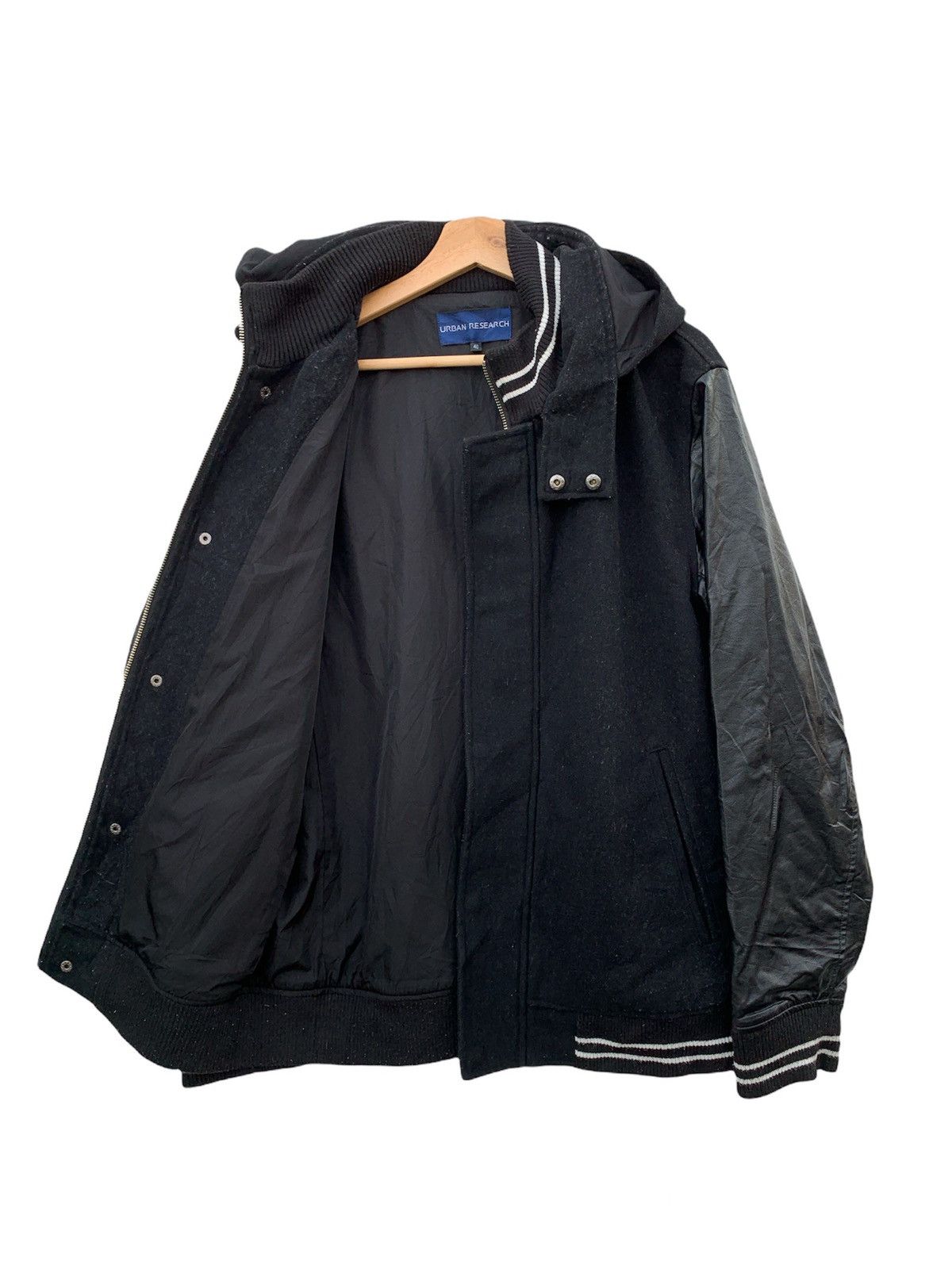 Japanese Brand × URBAN RESEARCH DOORS Japanese Brand Varsity Urban Rerearch Bomber Jacket Hoodie Size US XXS / EU 40 - 6 Thumbnail