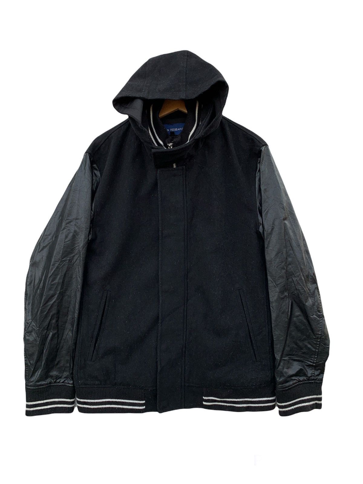 Japanese Brand × URBAN RESEARCH DOORS Japanese Brand Varsity Urban Rerearch Bomber Jacket Hoodie Size US XXS / EU 40 - 3 Thumbnail