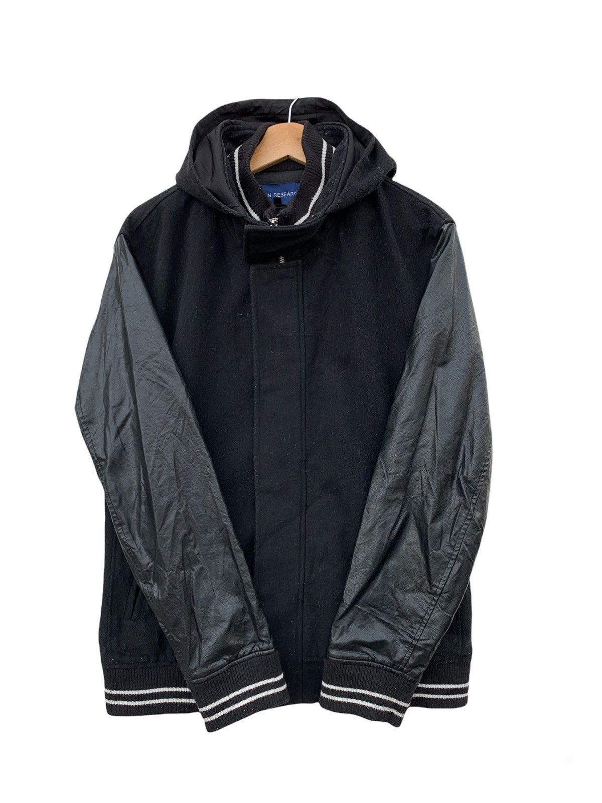Japanese Brand × URBAN RESEARCH DOORS Japanese Brand Varsity Urban Rerearch Bomber Jacket Hoodie Size US XXS / EU 40 - 2 Thumbnail