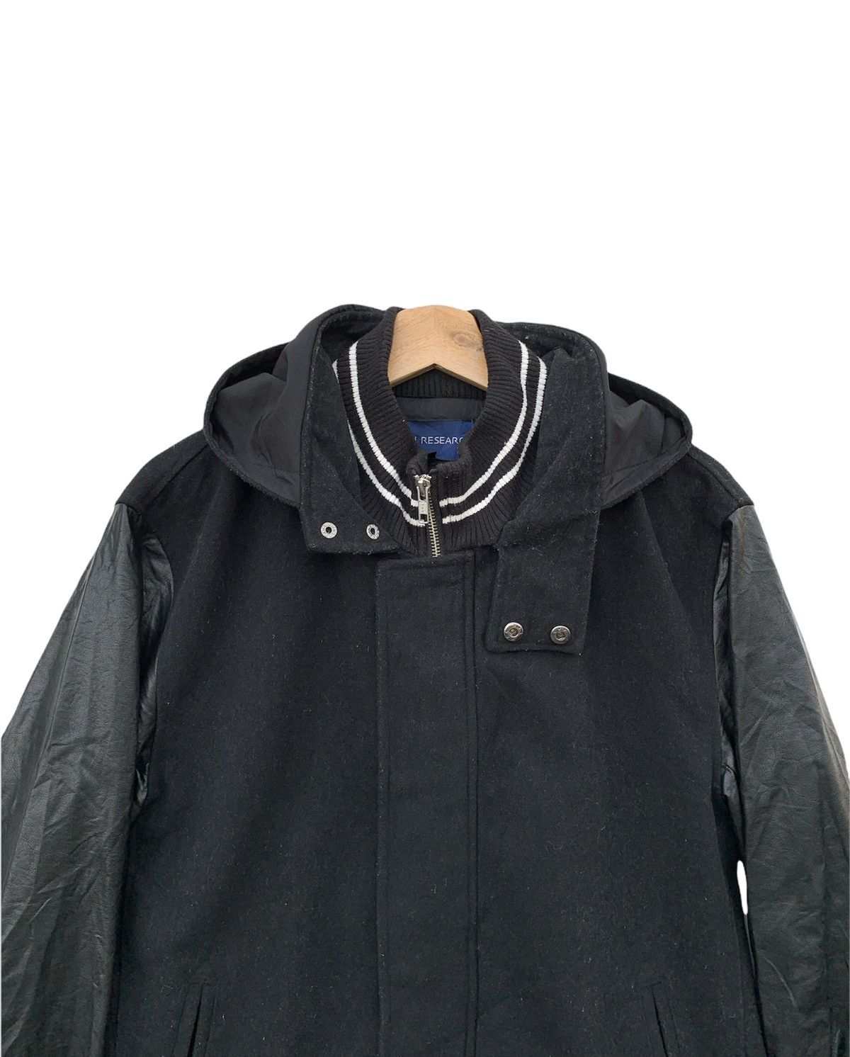 Japanese Brand × URBAN RESEARCH DOORS Japanese Brand Varsity Urban Rerearch Bomber Jacket Hoodie Size US XXS / EU 40 - 4 Thumbnail