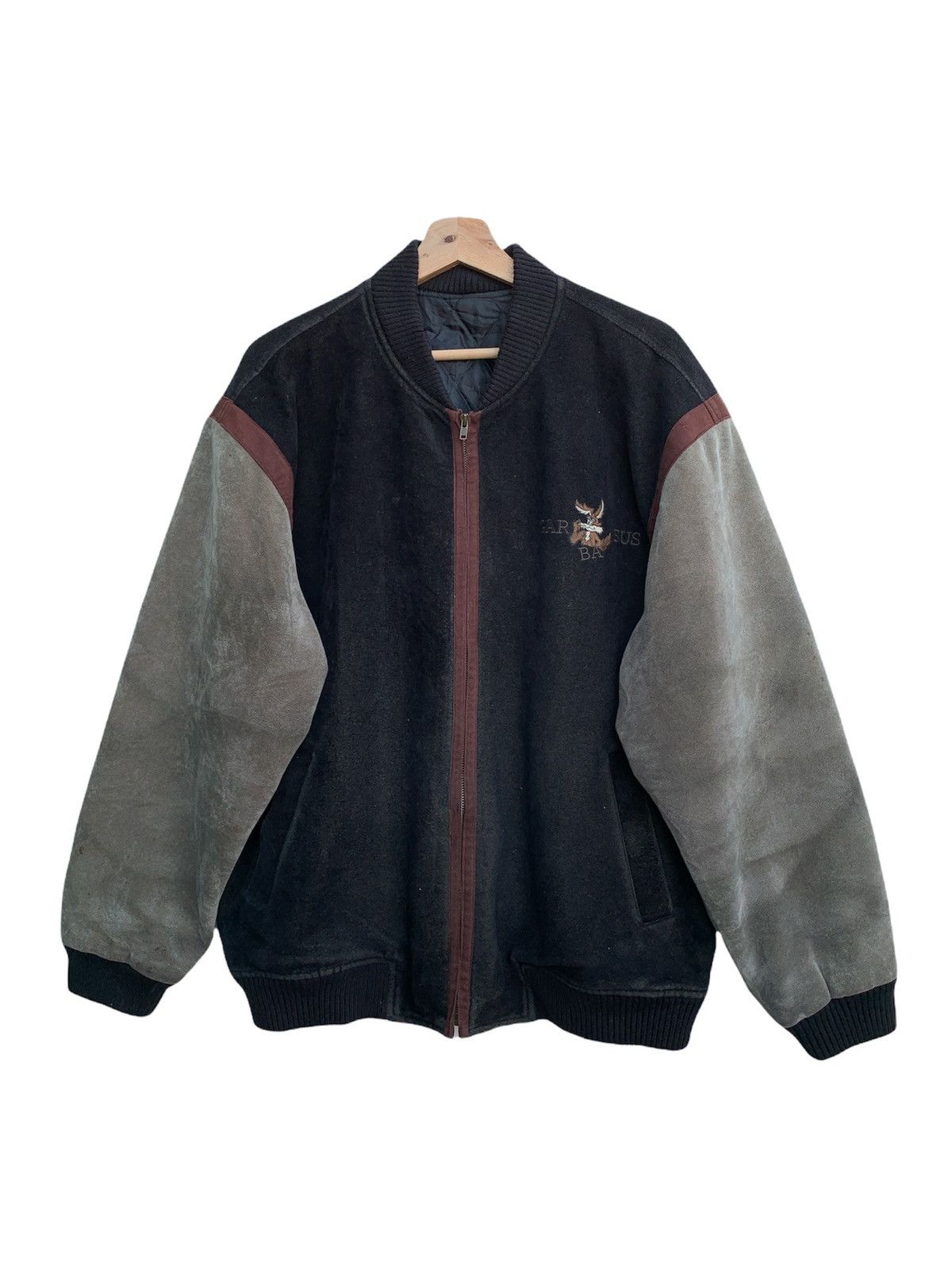 Cartoon Network × Japanese Brand × Vintage Vintage Japanese Brand Angelo Garbasus Varsity Jacket Size US L / EU 52-54 / 3 - 2 Thumbnail