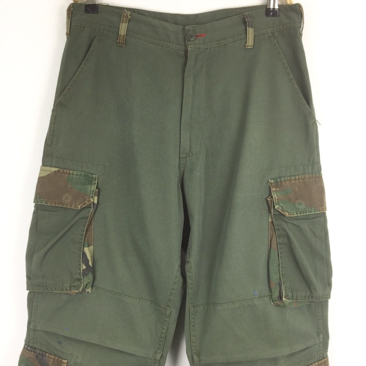 Vintage Cargo Pants eight pocket double knee multiple pocket Size US 31 - 4 Thumbnail