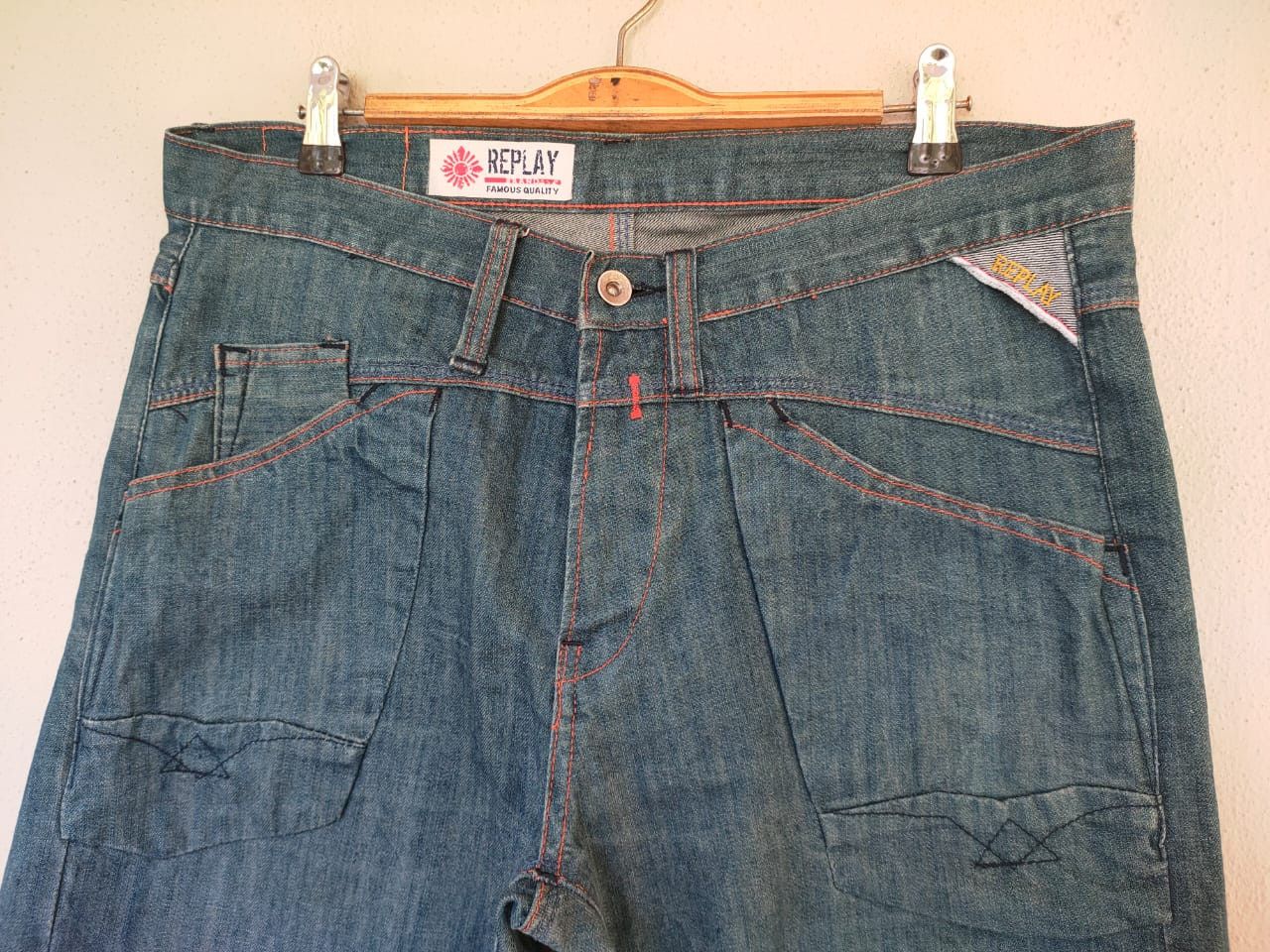 JNCO Replay Denim Size US 35 - 3 Thumbnail
