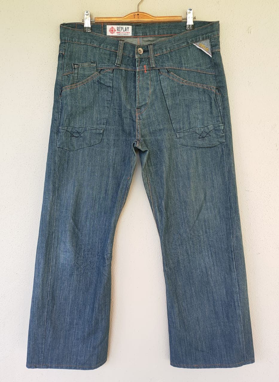 JNCO Replay Denim Size US 35 - 1 Thumbnail