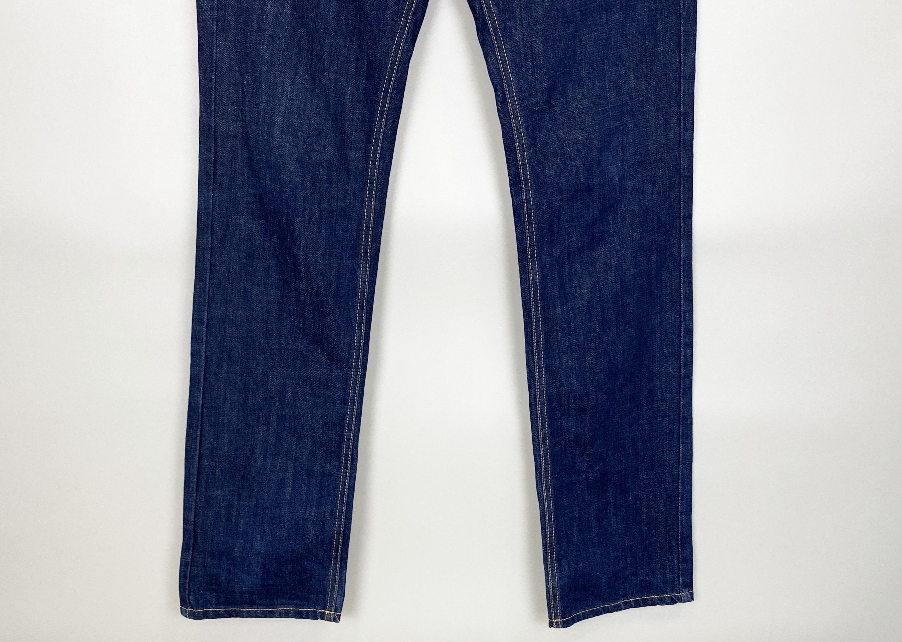 Acne Studios ACNE Jeans Mic Another Raw Leather Patch W29 L32 Size US 29 - 6 Thumbnail