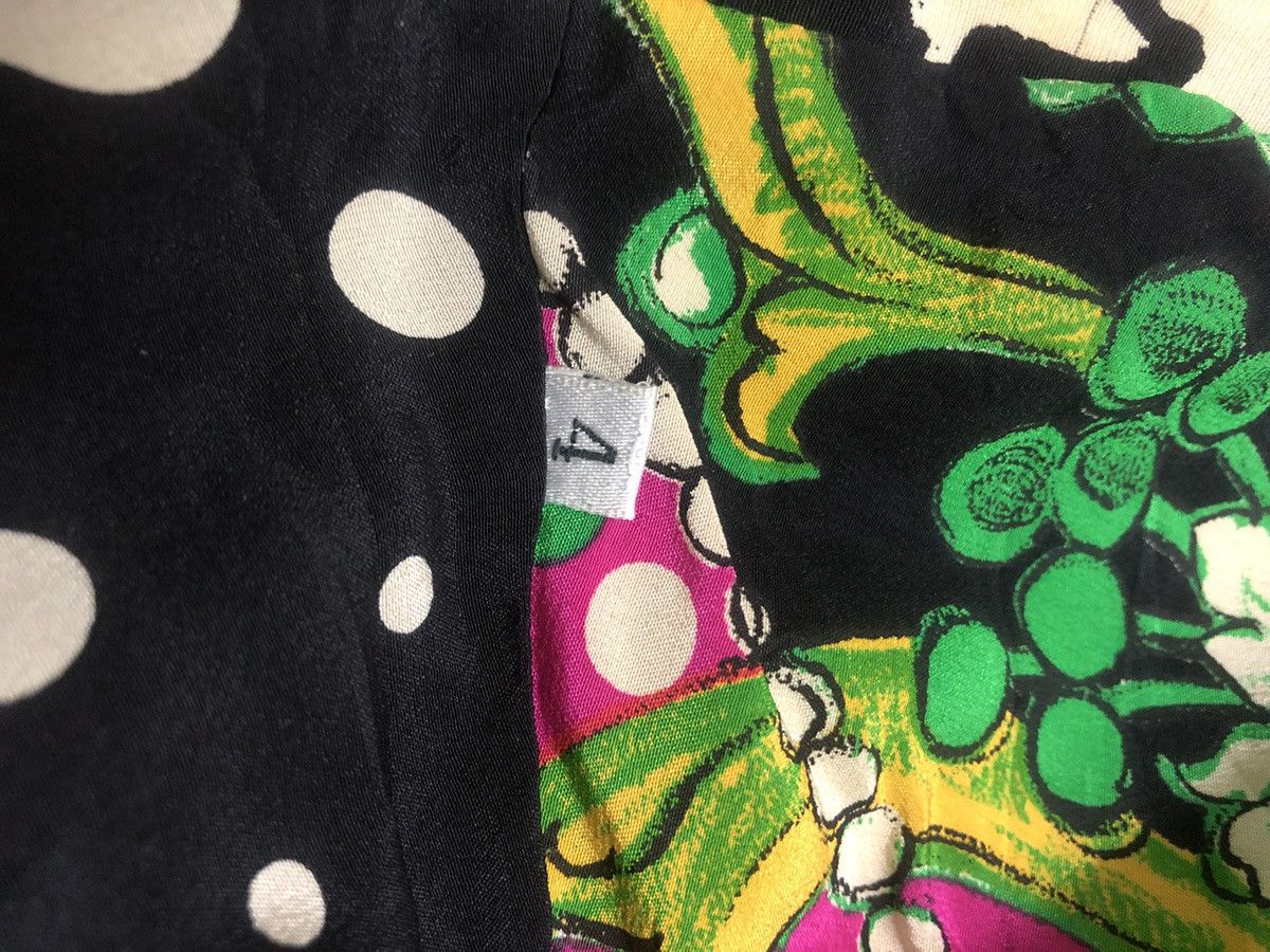 Versace Jeans Couture Rare 90s Vintage GIANNI VERSACE COUTURE Pop Art Silk Printed Size XS / US 0-2 / IT 36-38 - 7 Thumbnail