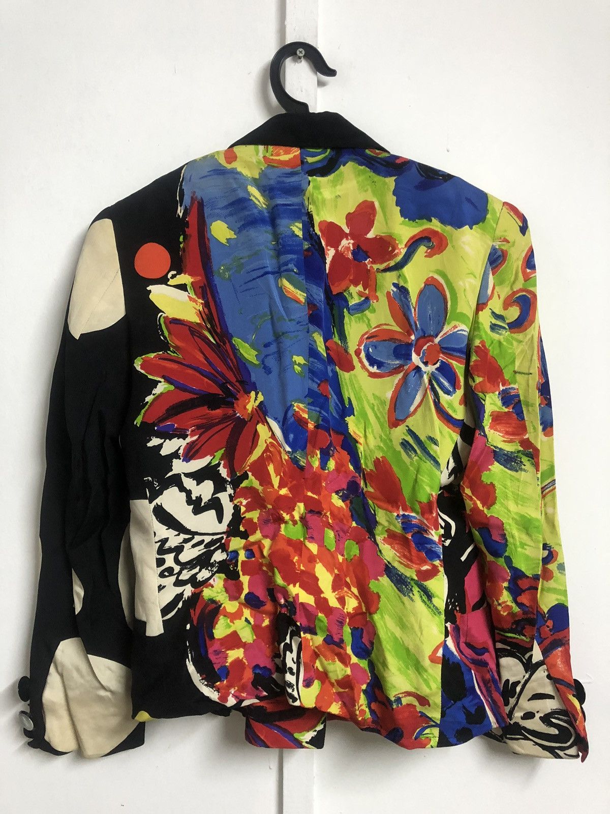 Versace Jeans Couture Rare 90s Vintage GIANNI VERSACE COUTURE Pop Art Silk Printed Size XS / US 0-2 / IT 36-38 - 5 Thumbnail