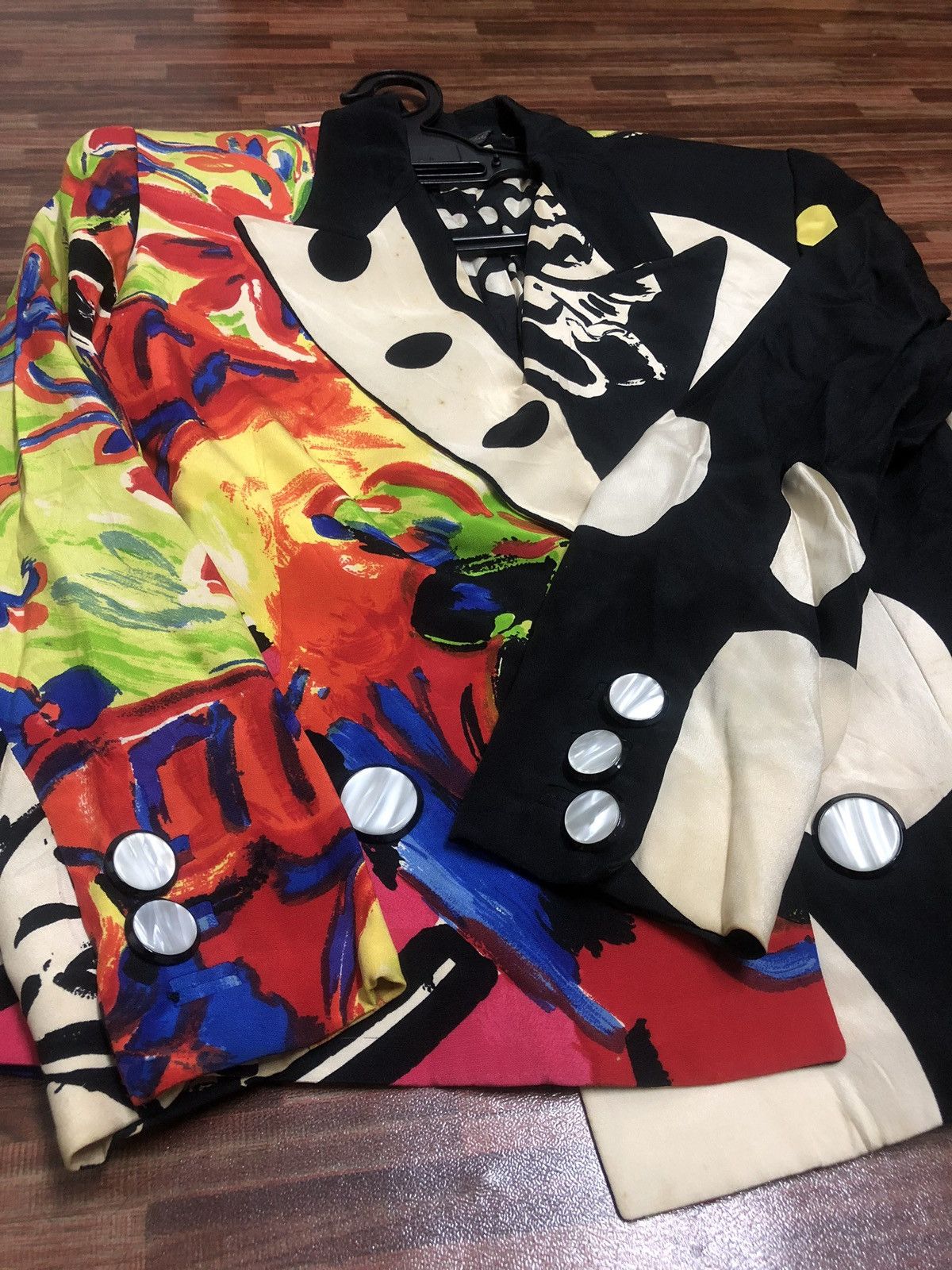 Versace Jeans Couture Rare 90s Vintage GIANNI VERSACE COUTURE Pop Art Silk Printed Size XS / US 0-2 / IT 36-38 - 4 Thumbnail