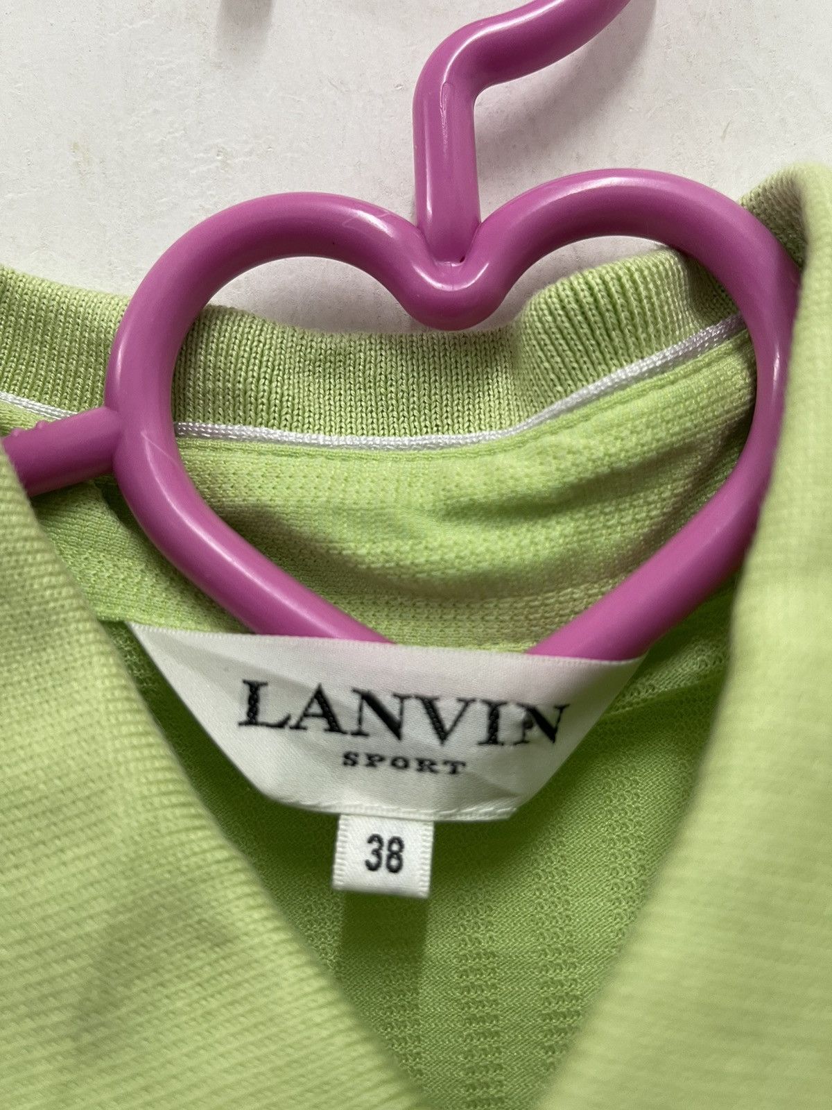 Lanvin Rare Vintage LANVIN Sport Polo Shirt Size US S / EU 44-46 / 1 - 6 Thumbnail