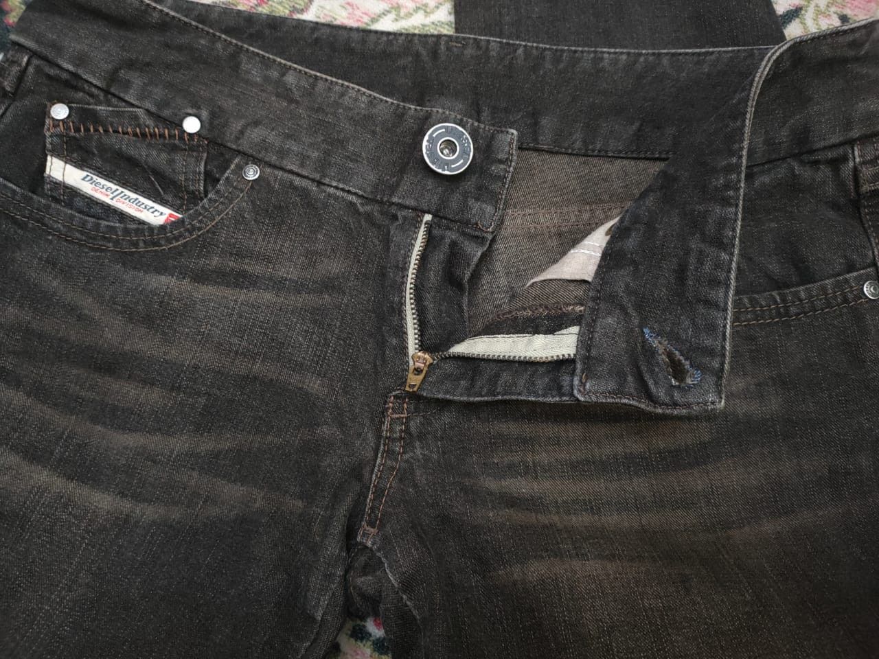 Diesel Diesel Black Denim Size 31" - 3 Thumbnail