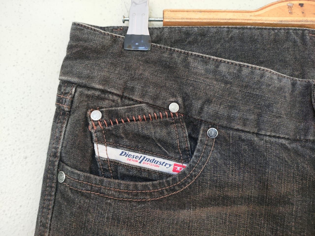 Diesel Diesel Black Denim Size 31" - 4 Thumbnail