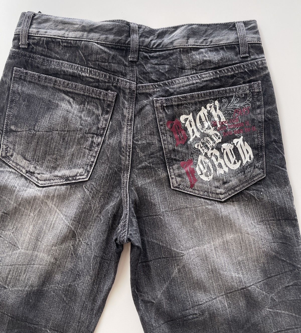 Japanese Brand Double Focus Streetfashion Rusty Denim Size US 31 - 8 Thumbnail
