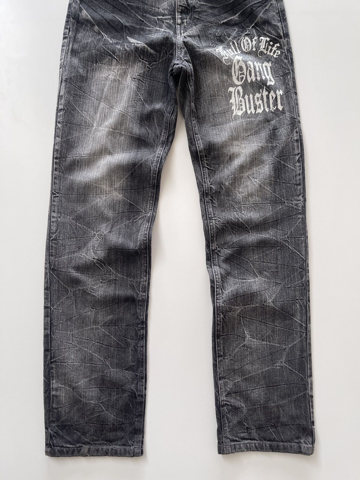 Japanese Brand Double Focus Streetfashion Rusty Denim Size US 31 - 7 Thumbnail