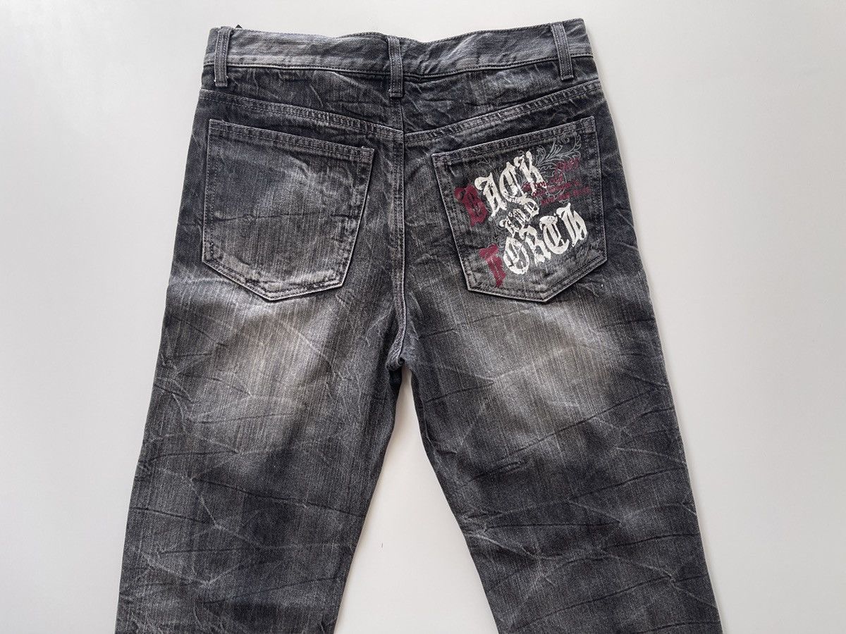 Japanese Brand Double Focus Streetfashion Rusty Denim Size US 31 - 4 Thumbnail