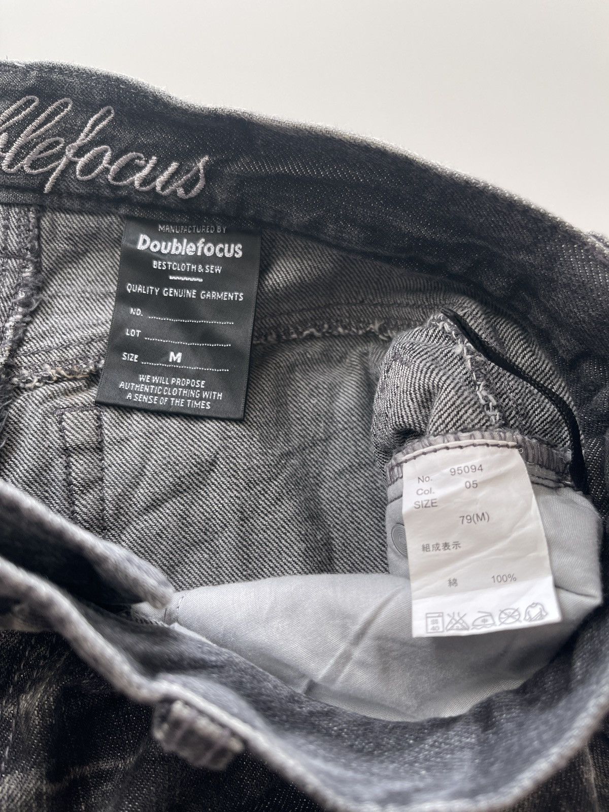 Japanese Brand Double Focus Streetfashion Rusty Denim Size US 31 - 11 Thumbnail