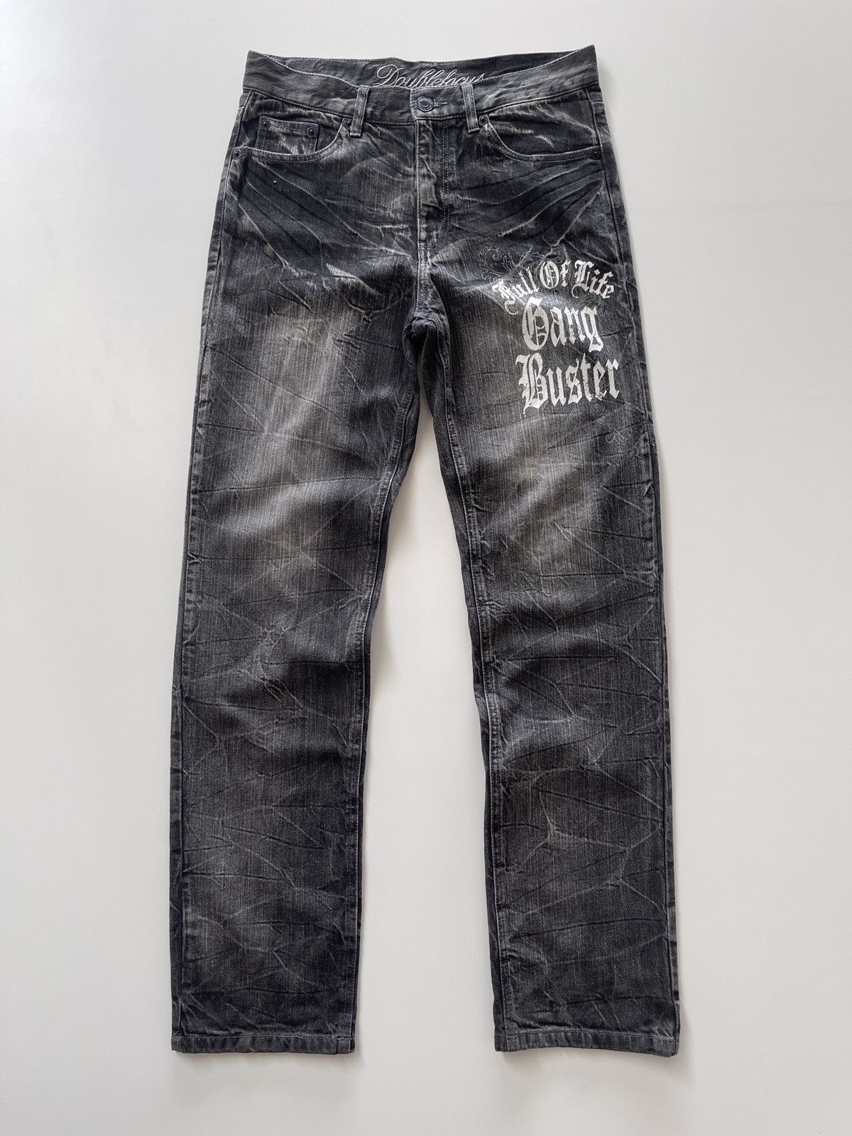 Japanese Brand Double Focus Streetfashion Rusty Denim Size US 31 - 6 Thumbnail