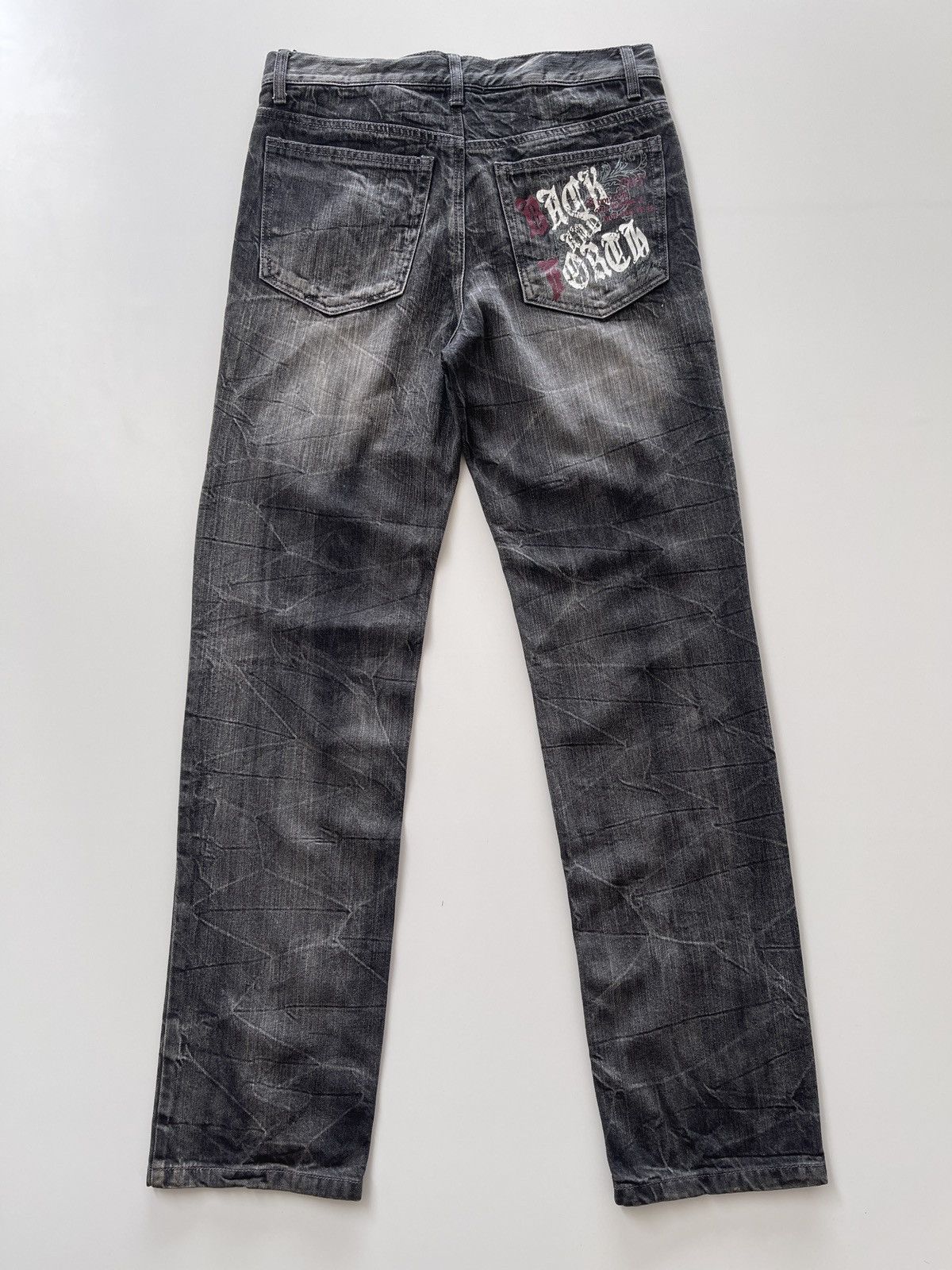 Japanese Brand Double Focus Streetfashion Rusty Denim Size US 31 - 2 Thumbnail