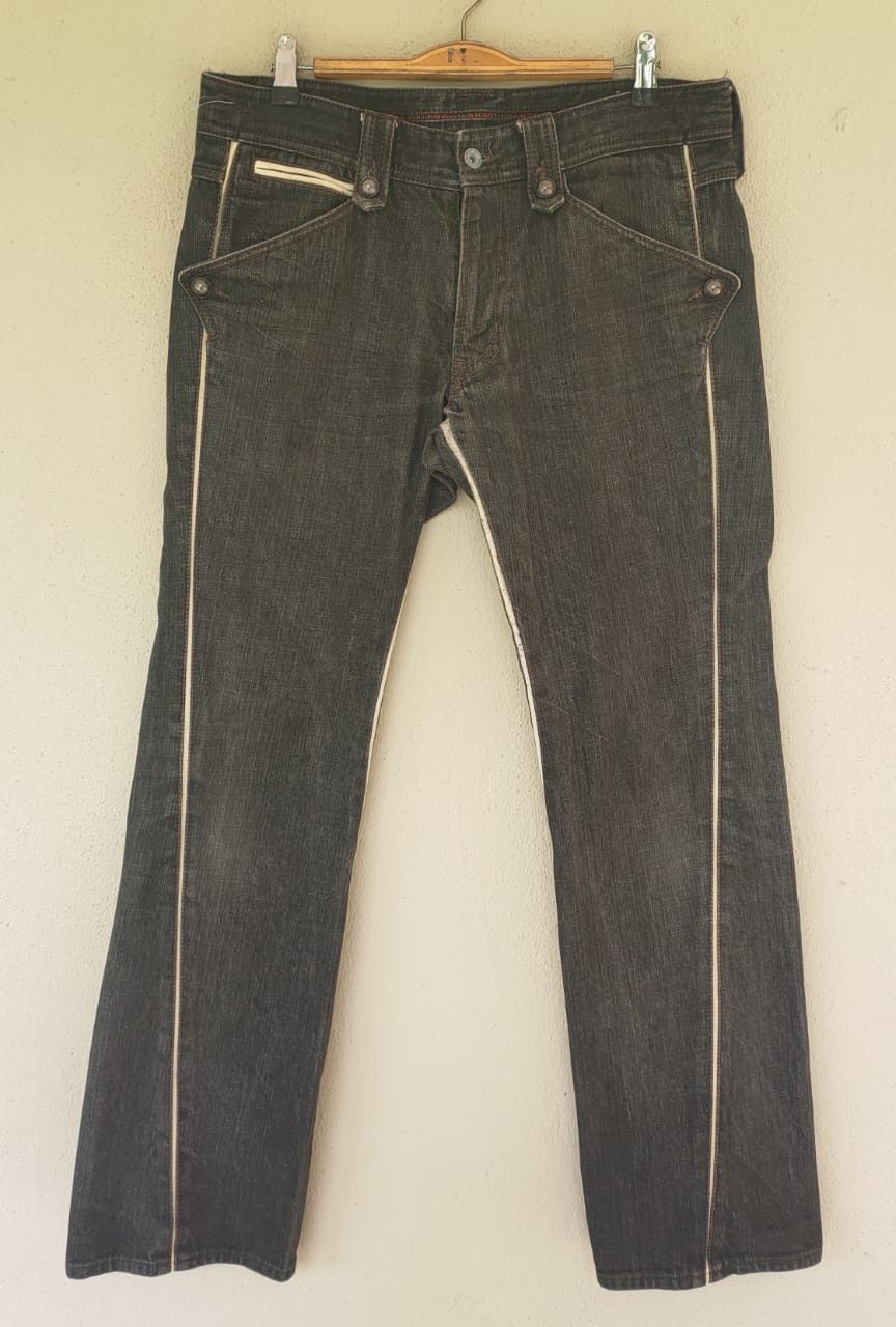 image of Beauty Beast x In The Attic Nicole Club Denim For Men in Black (Size 33)