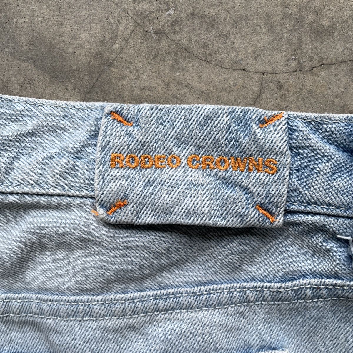 Vintage Vintage Rodeo Crown Jeans 28x28.5 Rodeo Crown Denim Pants Size US 28 / EU 44 - 10 Thumbnail