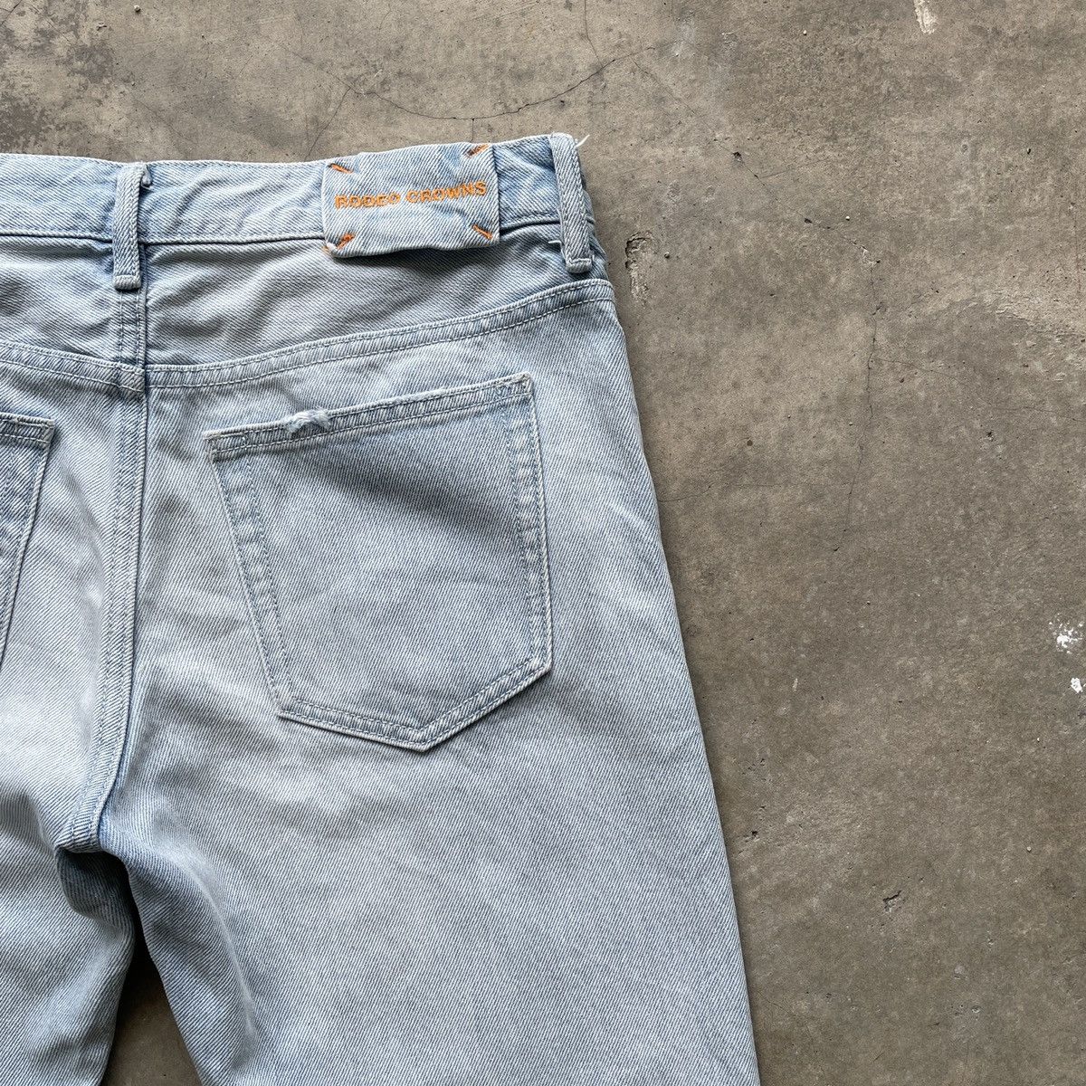 Vintage Vintage Rodeo Crown Jeans 28x28.5 Rodeo Crown Denim Pants Size US 28 / EU 44 - 9 Thumbnail