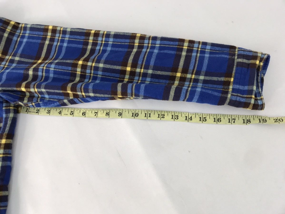 Flannel Japanese Brand Wool Padded Jacket Sherpa Inner Button Down Size US L / EU 52-54 / 3 - 11 Thumbnail