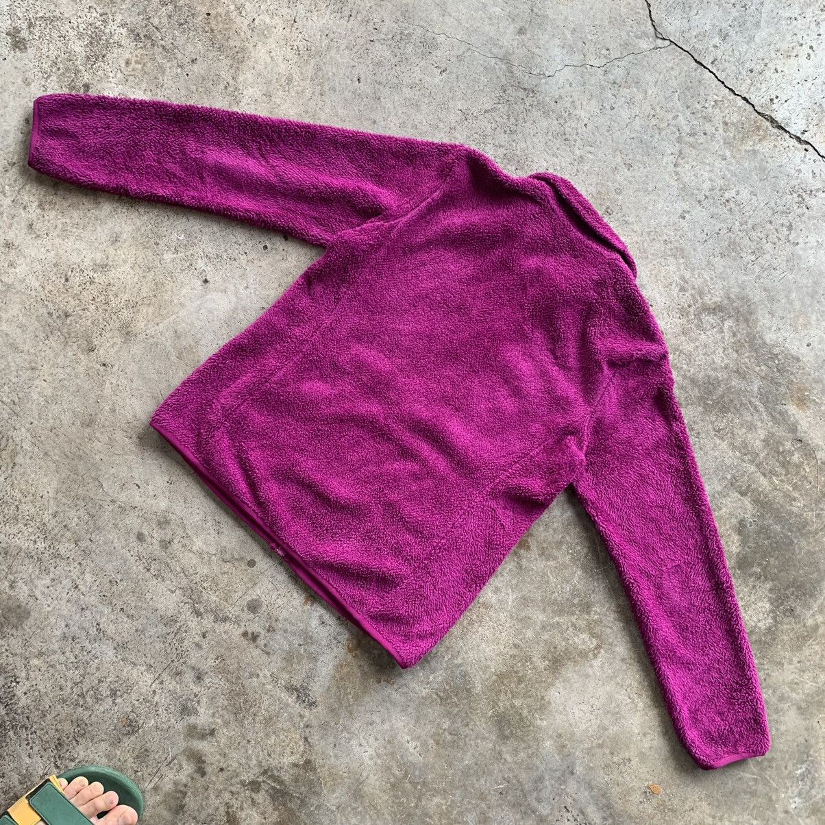 Japanese Brand Uniqlo purple fleece light jacket Size L / US 10 / IT 46 - 8 Thumbnail