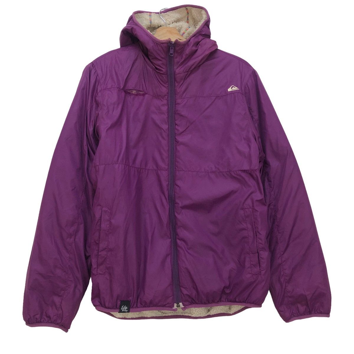 Quiksilver 🔥Vintage Quilksilver Deep Pile Reversible Hybrid Jacket Size US M / EU 48-50 / 2 - 8 Thumbnail