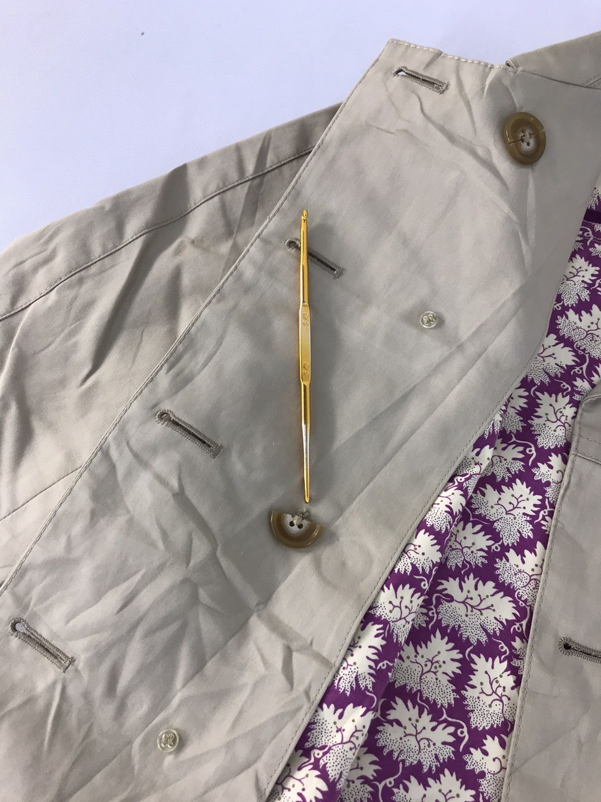 Designer × Mackintosh Mackintosh Philosophy Trench Coat Peacoat Double Breasted Size XS / US 0-2 / IT 36-38 - 14 Thumbnail