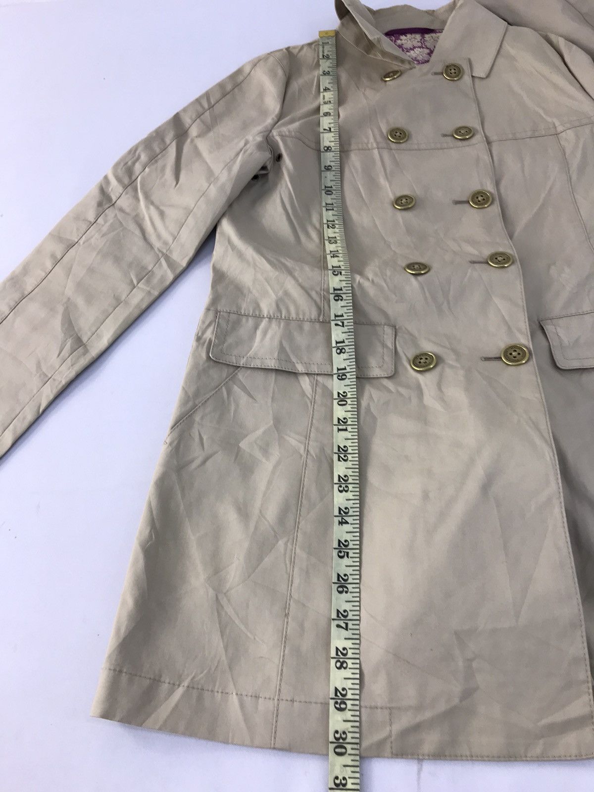 Designer × Mackintosh Mackintosh Philosophy Trench Coat Peacoat Double Breasted Size XS / US 0-2 / IT 36-38 - 11 Thumbnail