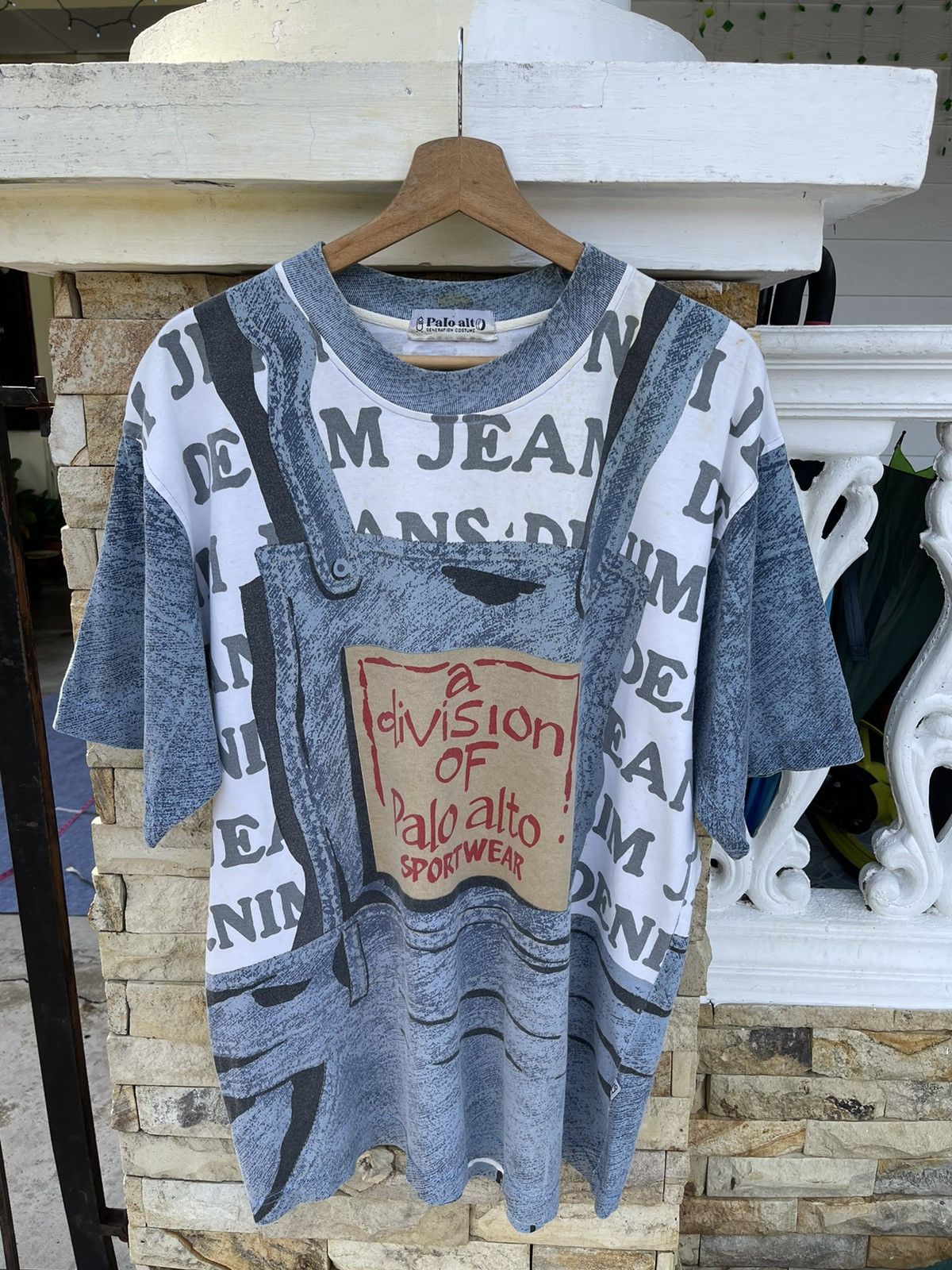 Rare🔥Vintage Palo Alt Overprint Tshirt