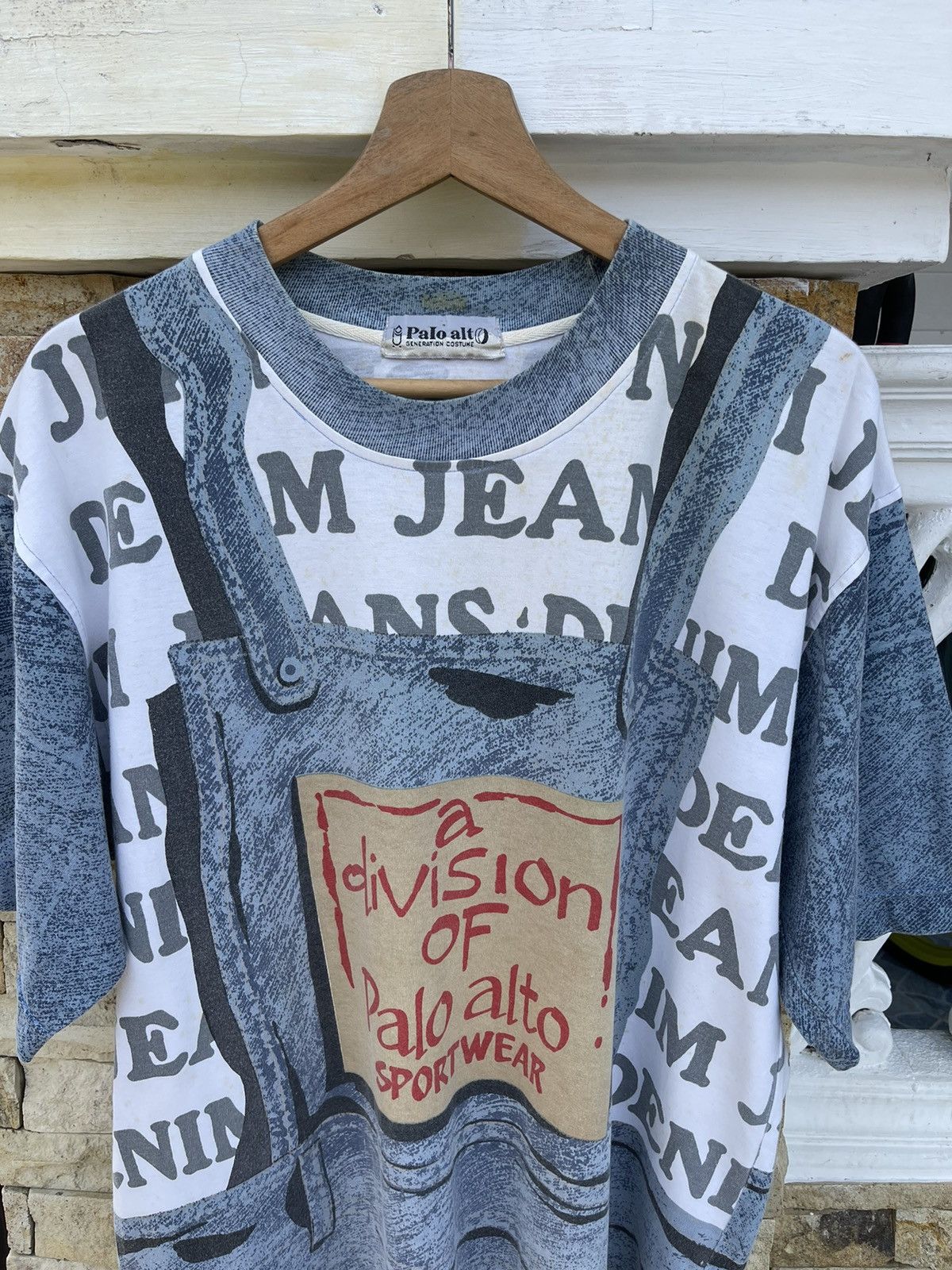 Other Rare🔥Vintage Palo Alt Overprint Tshirt Size US XL / EU 56 / 4 - 2 Thumbnail