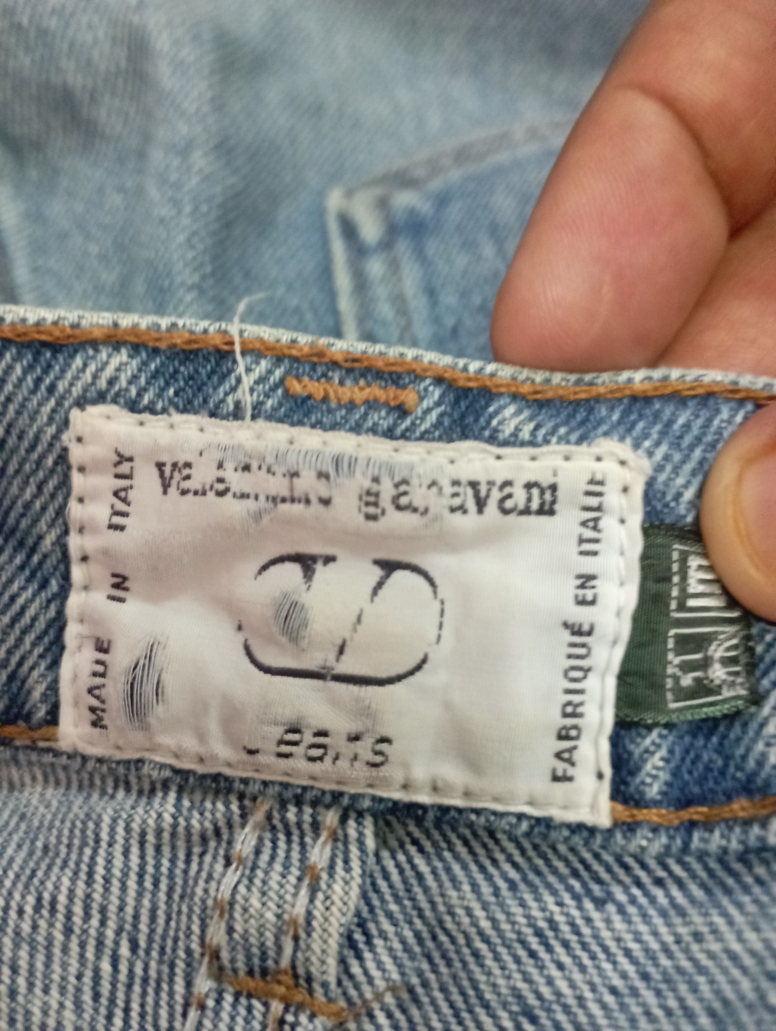 Valentino Made In Italy Valentino Garavani Jeans Luxury Designer Size US 26 / EU 42 - 17 Thumbnail