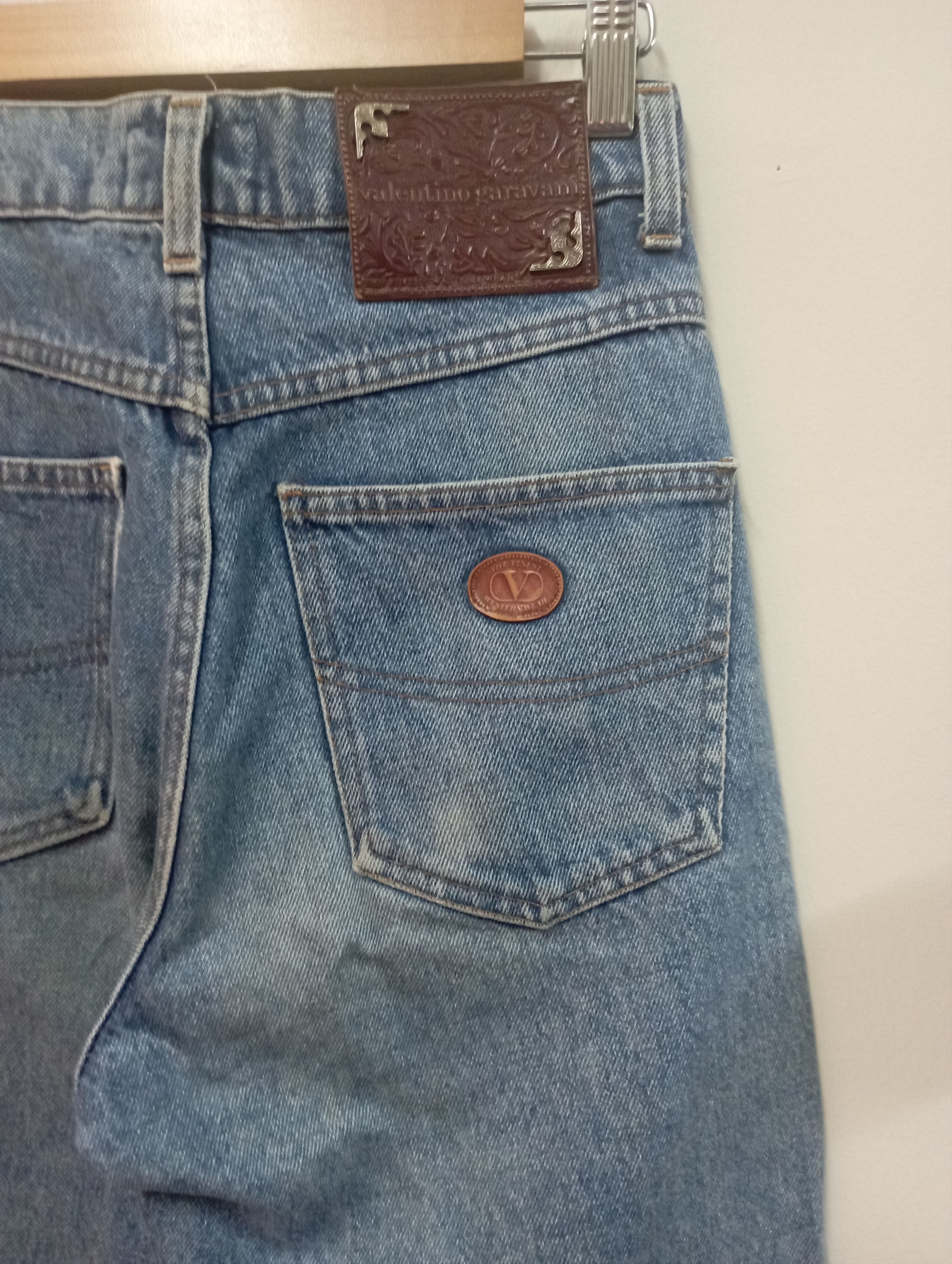 Valentino Made In Italy Valentino Garavani Jeans Luxury Designer Size US 26 / EU 42 - 11 Thumbnail