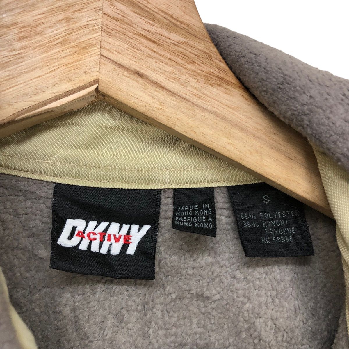 Donna Karan Vintage Donna Karan Dkny Double Pocket Fleece Jacket Size US L / EU 52-54 / 3 - 5 Thumbnail