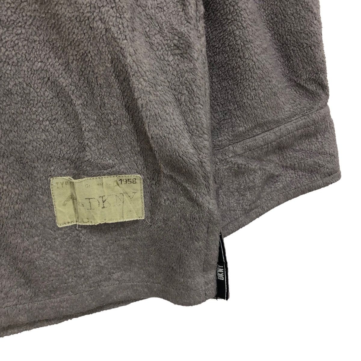 Donna Karan Vintage Donna Karan Dkny Double Pocket Fleece Jacket Size US L / EU 52-54 / 3 - 6 Thumbnail