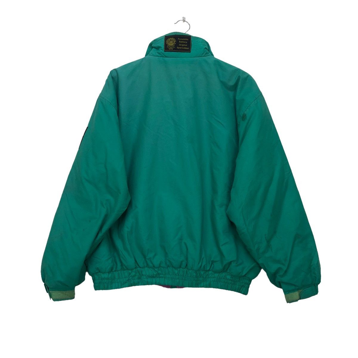 Japanese Brand Rare!!!Vintage NBA Bomber Panasonic Basketball Jacket Size US L / EU 52-54 / 3 - 3 Thumbnail
