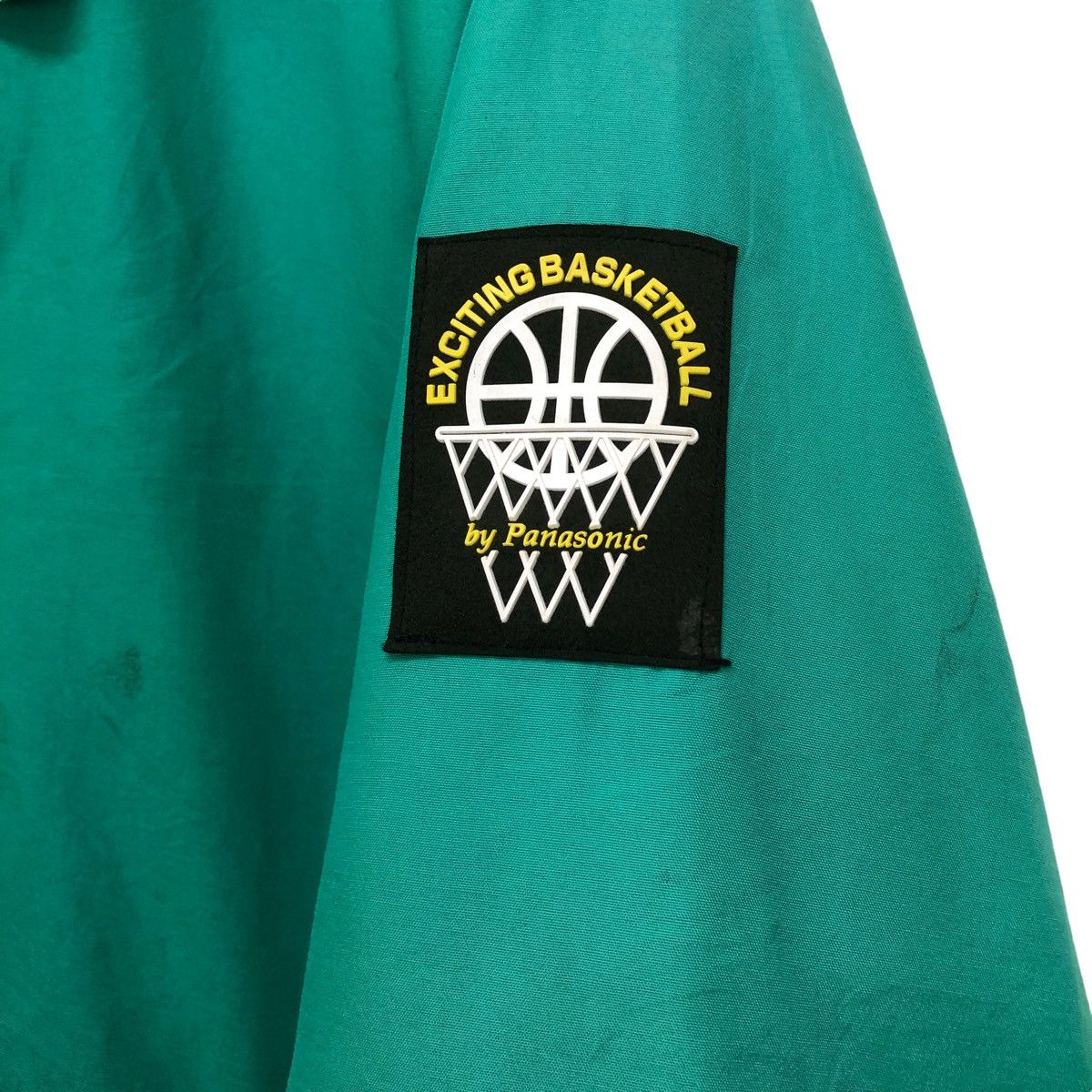 Japanese Brand Rare!!!Vintage NBA Bomber Panasonic Basketball Jacket Size US L / EU 52-54 / 3 - 6 Thumbnail