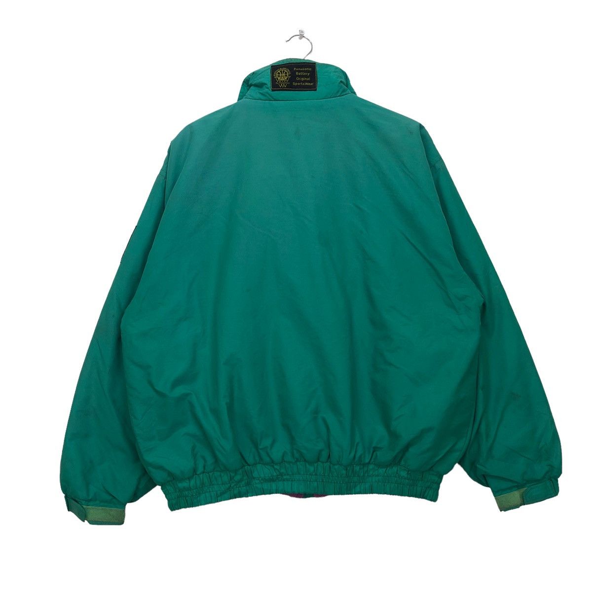 Japanese Brand Rare!!!Vintage NBA Bomber Panasonic Basketball Jacket Size US L / EU 52-54 / 3 - 4 Thumbnail