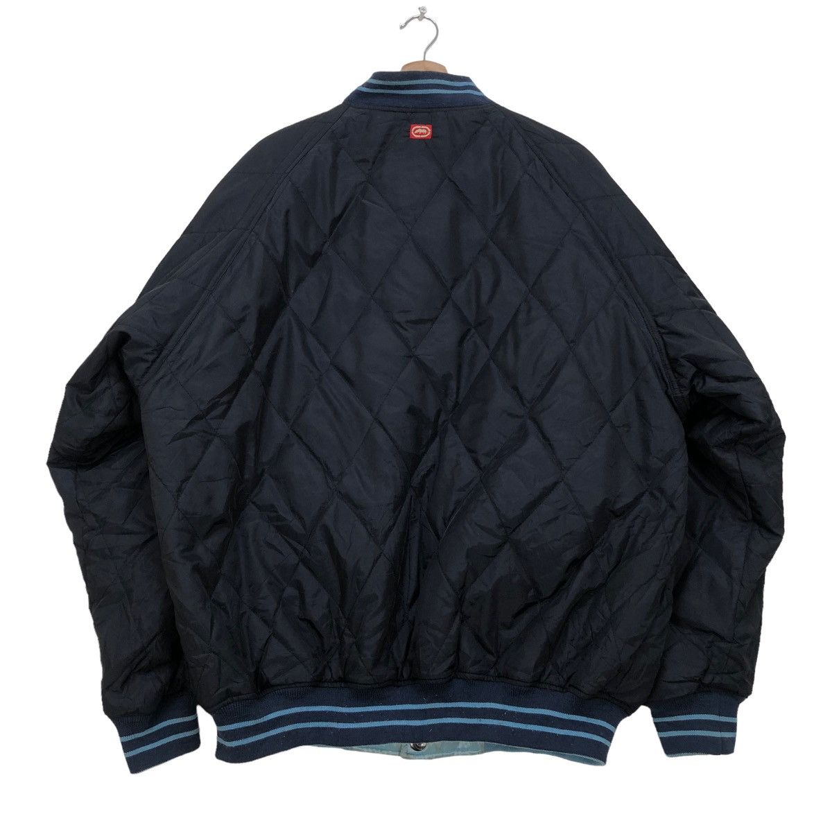 Ecko Unltd. Vintage Ecko Unltd Reversible Bomber Jacket Size US L / EU 52-54 / 3 - 3 Thumbnail