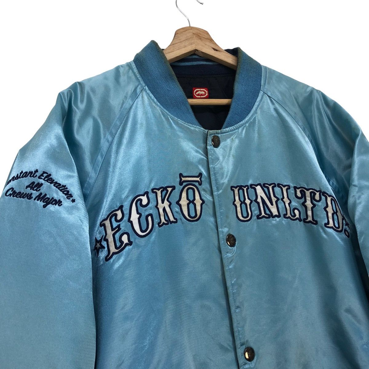 Ecko Unltd. Vintage Ecko Unltd Reversible Bomber Jacket Size US L / EU 52-54 / 3 - 7 Thumbnail
